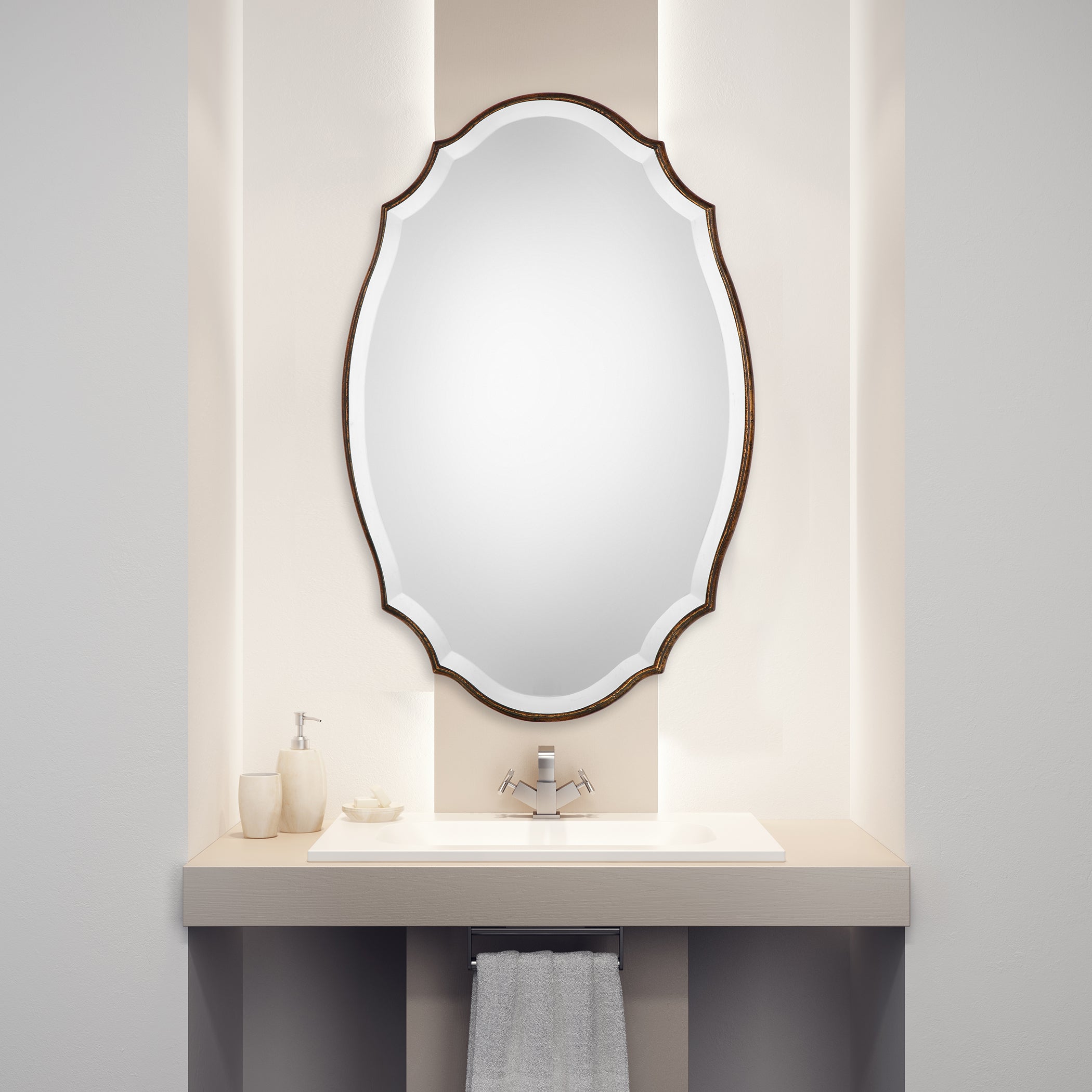 The Reese Collection By citylgs.store Mirror - W00406