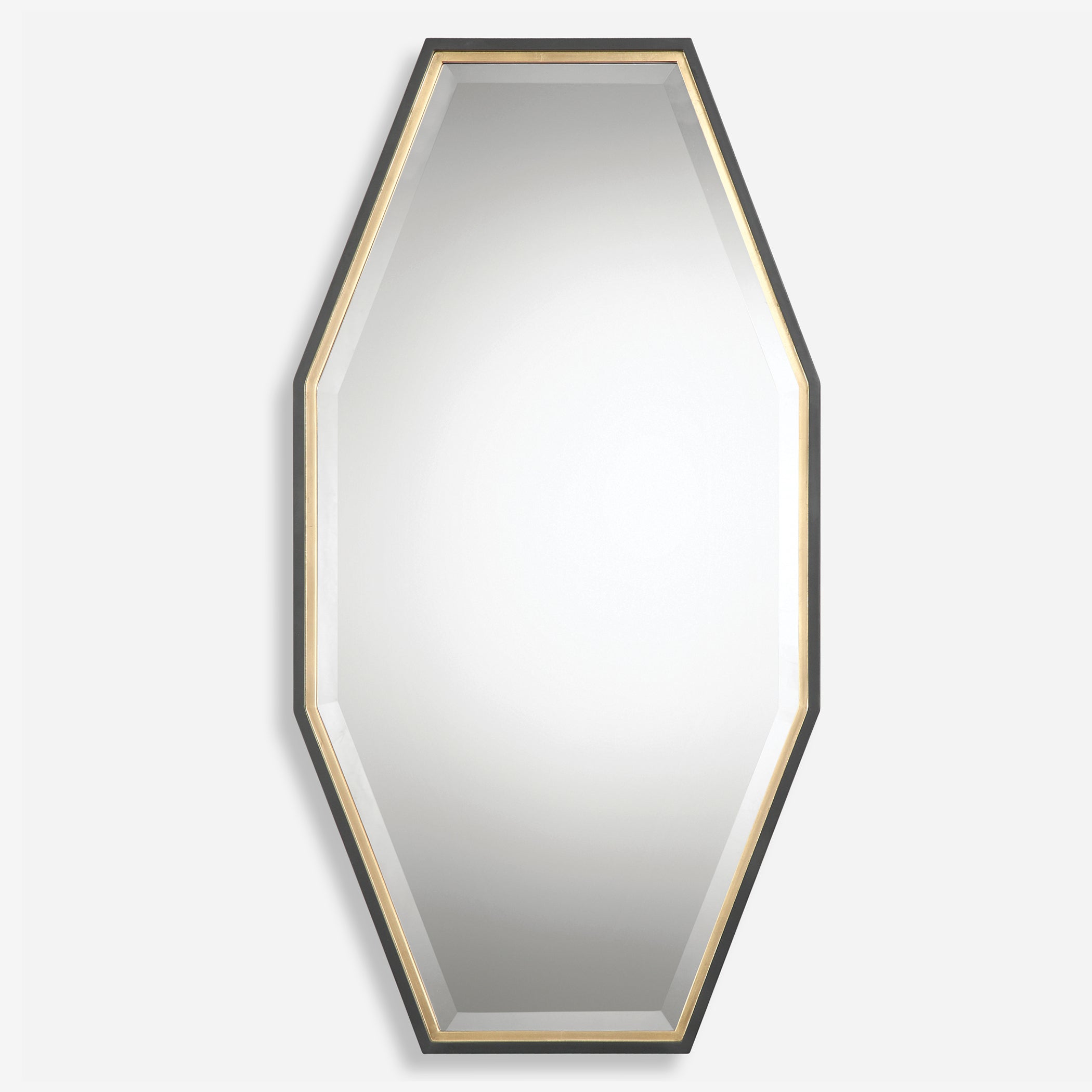 Uttermost Savion Gold Octagon Mirror