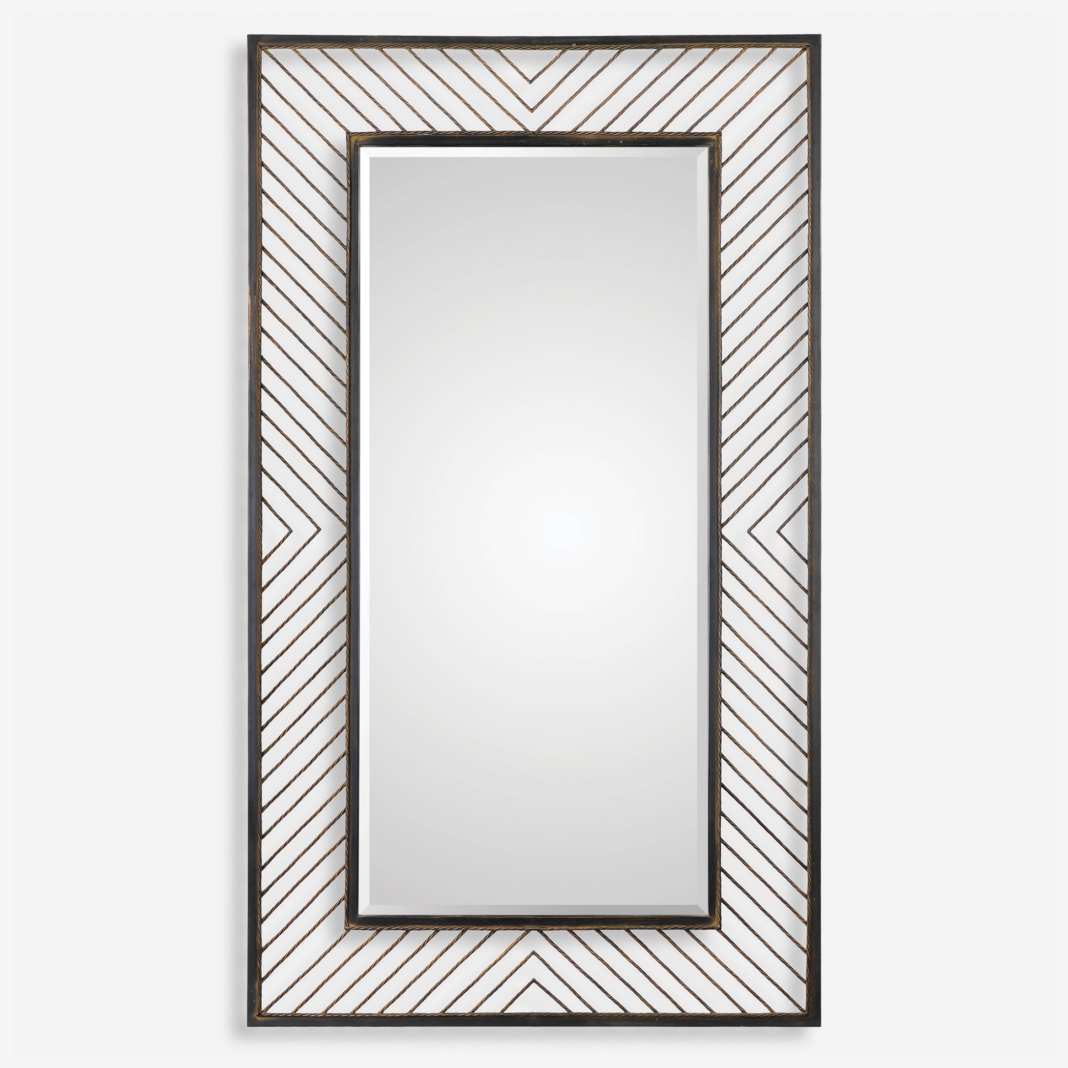 Uttermost Karel Chevron Mirror