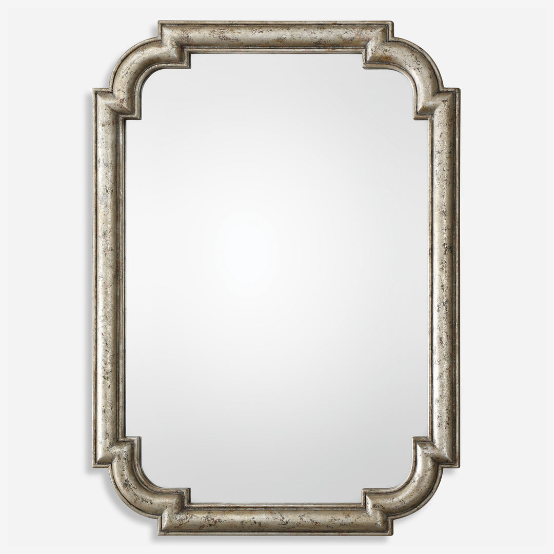 Uttermost Calanna Antique Silver Mirror Mirrors Uttermost   