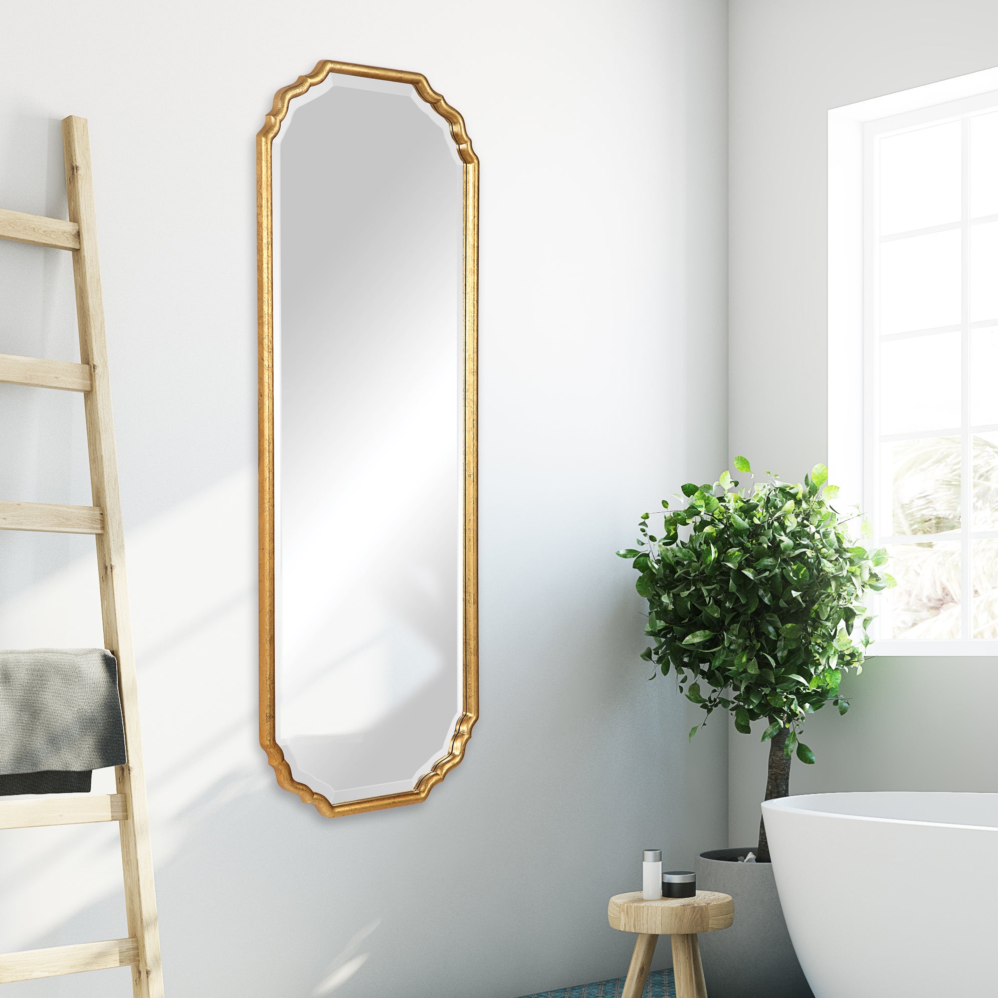 The Reese Collection By citylgs.store  Mirror - W00433 Mirror The Reese Collection By citylgs.store   