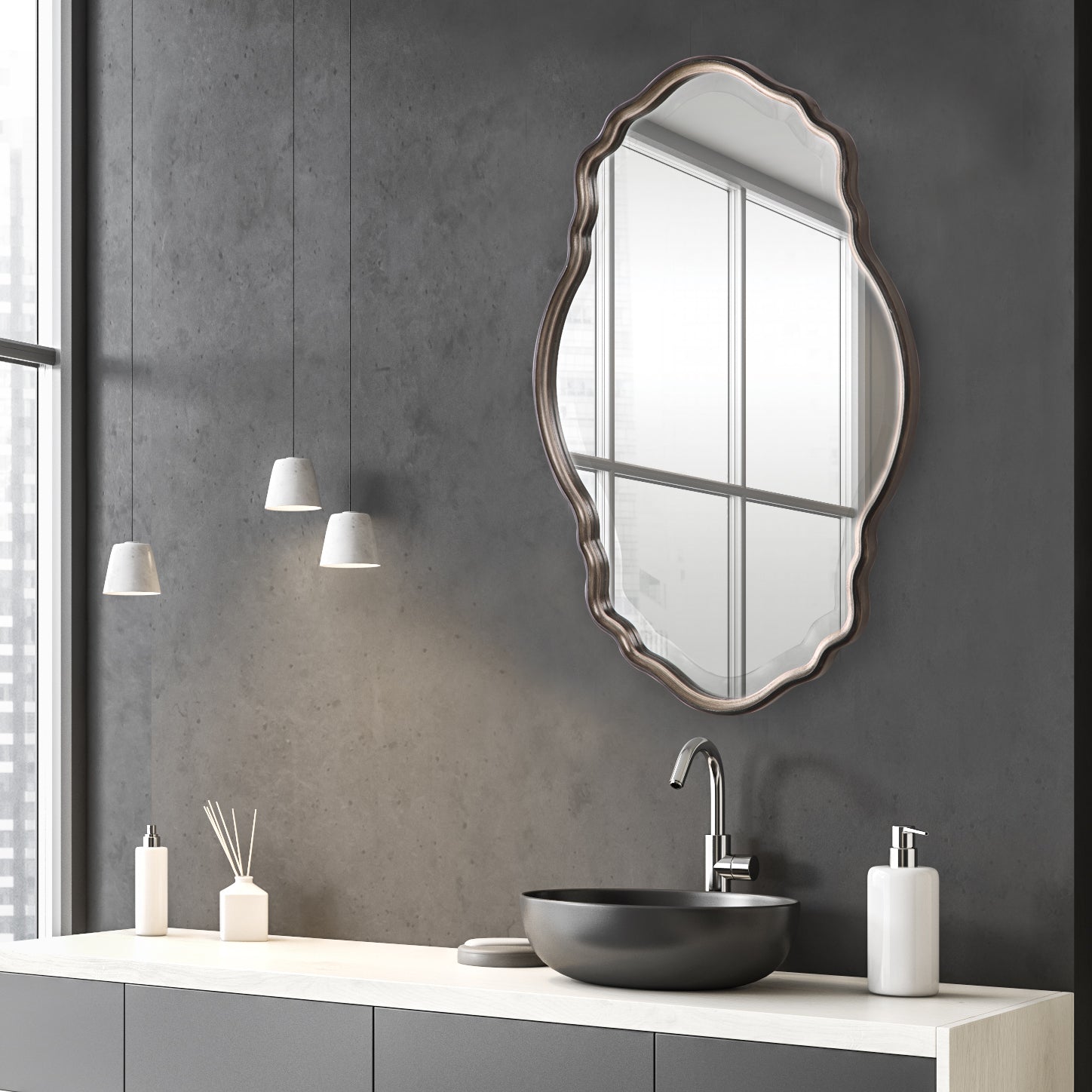 The Reese Collection By citylgs.store Mirror - W00434