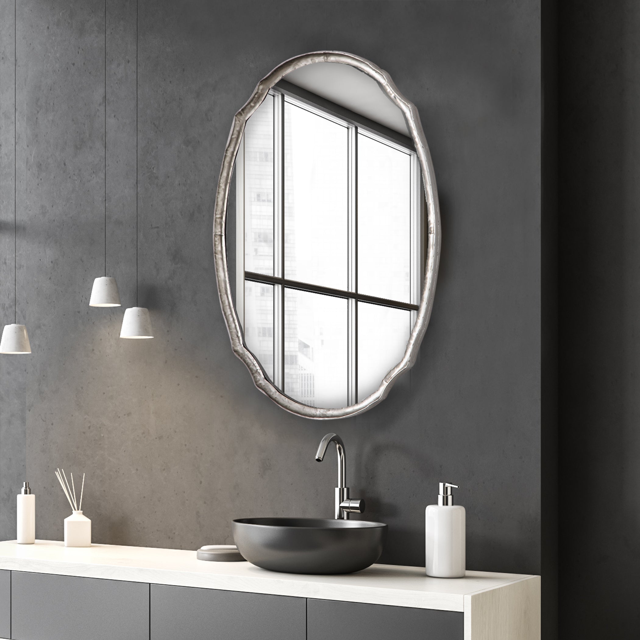 The Reese Collection By citylgs.store  Mirror - W00447 Mirror The Reese Collection By citylgs.store   