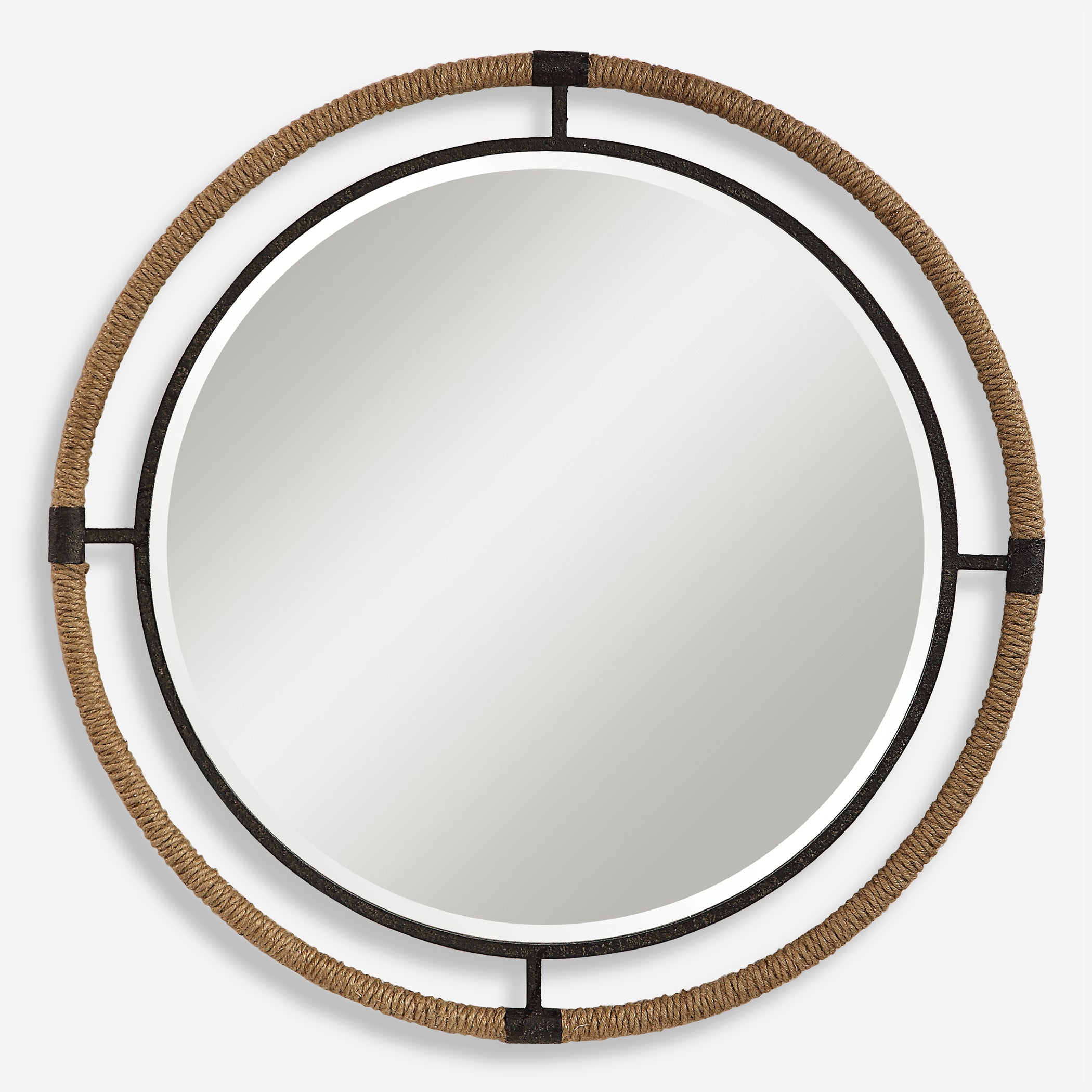 Uttermost Melville Coastal Round Mirror Coastal Round Mirror Uttermost   