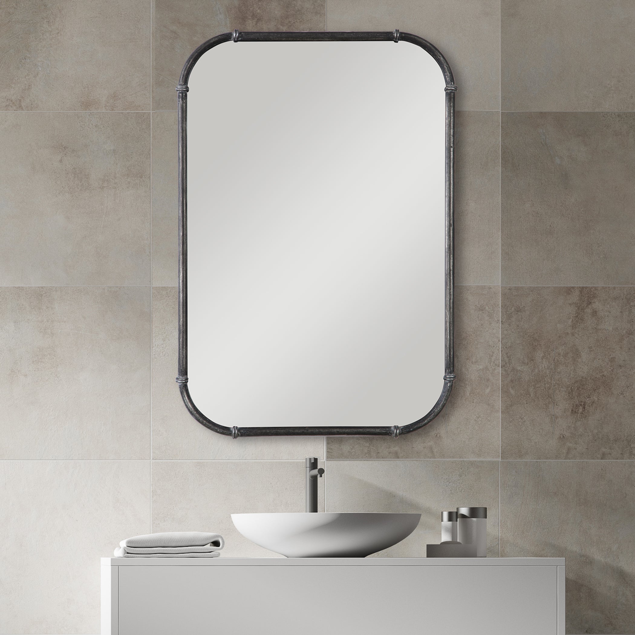 The Reese Collection By citylgs.store  Mirror - W00475 Mirror The Reese Collection By citylgs.store   