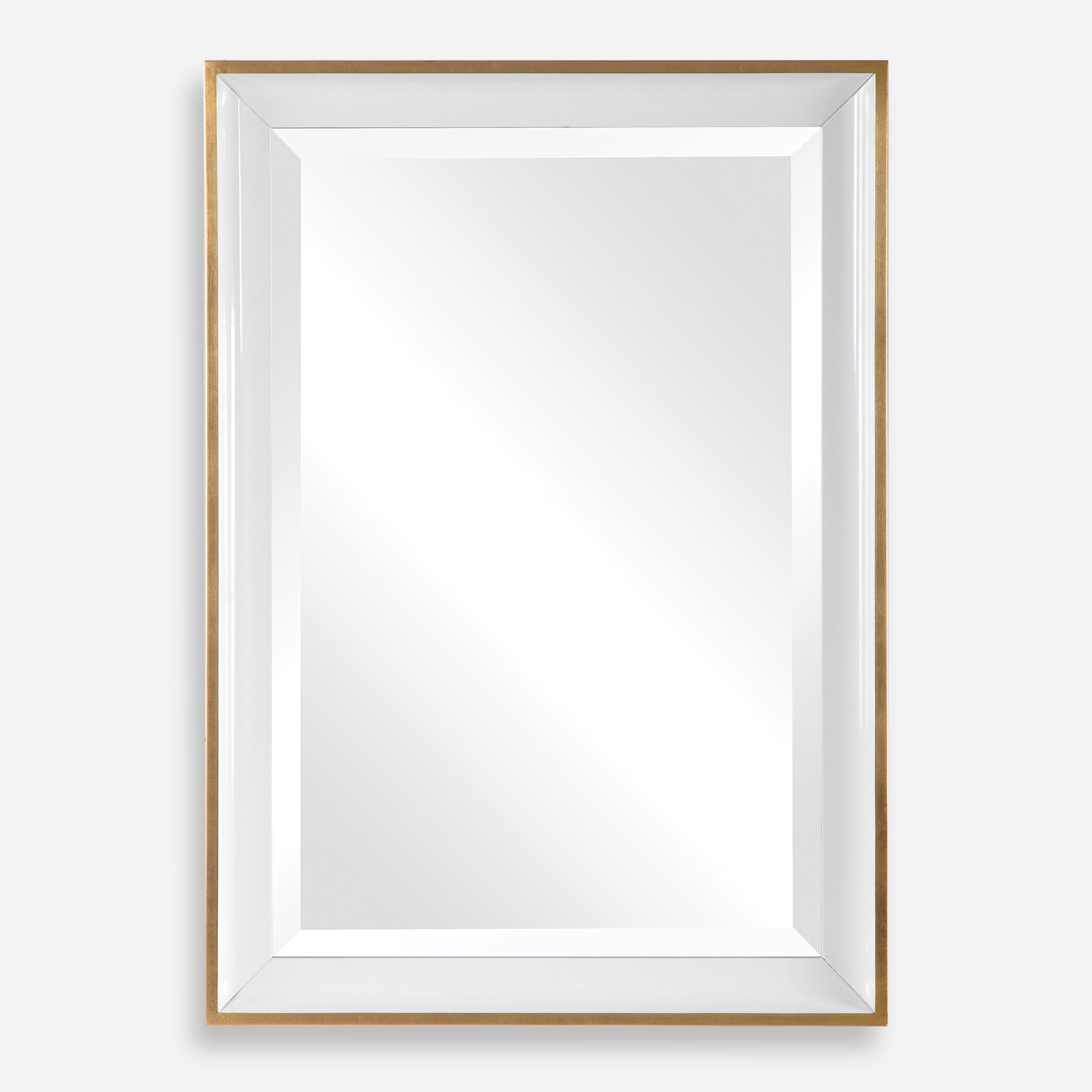 Uttermost Gema White Mirror White Mirror Uttermost   