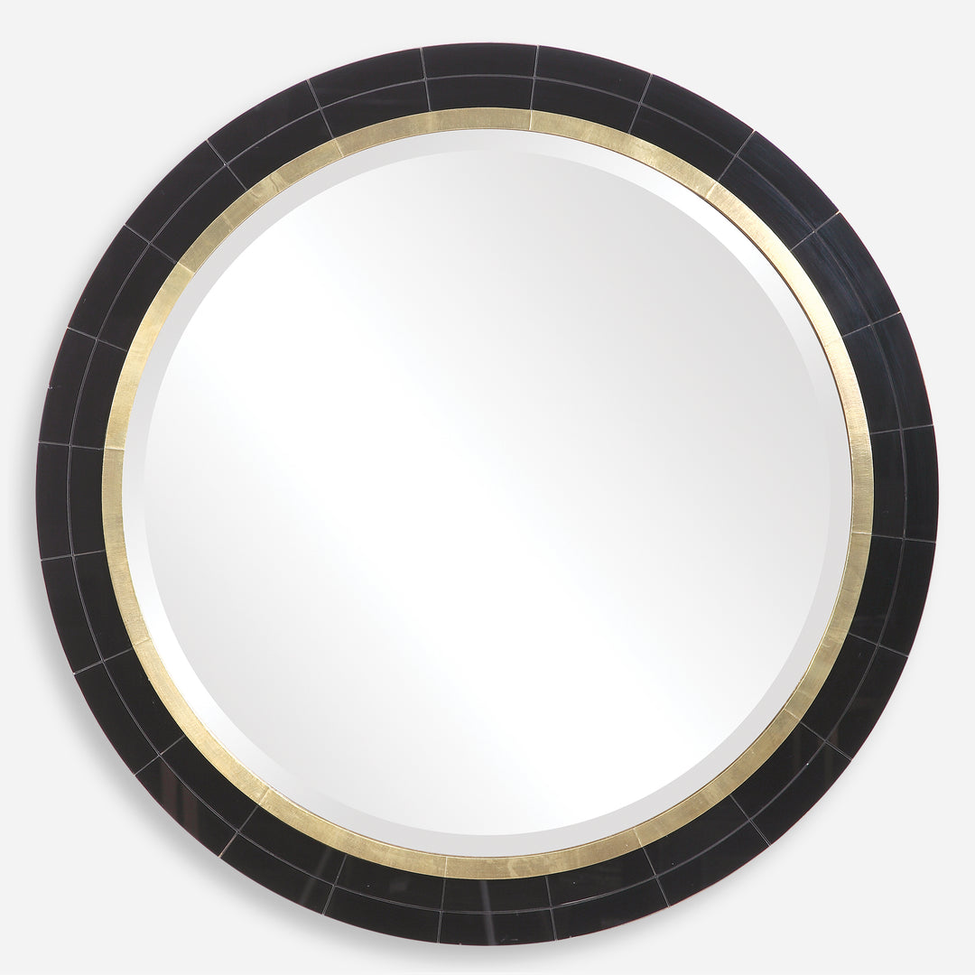 Uttermost Nayla Tiled Round Mirror