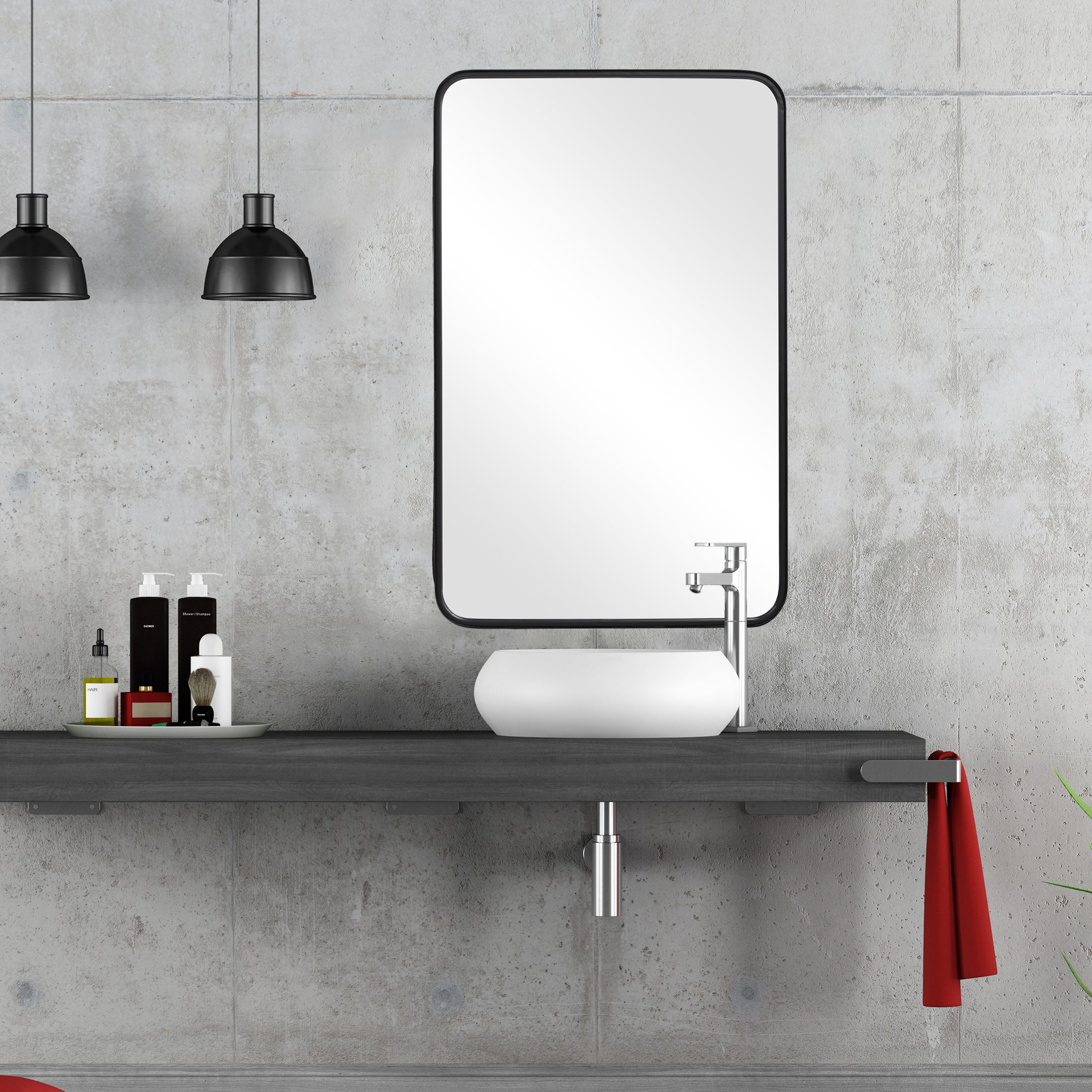 The Reese Collection By citylgs.store  Mirror - W00488 Mirror The Reese Collection By citylgs.store   