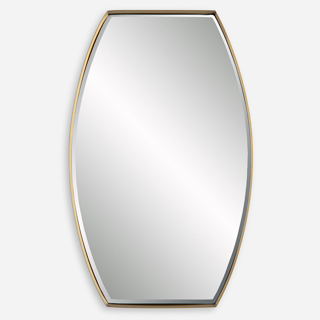 Uttermost Portal Brass Wall Mirror Mirrors Uttermost   