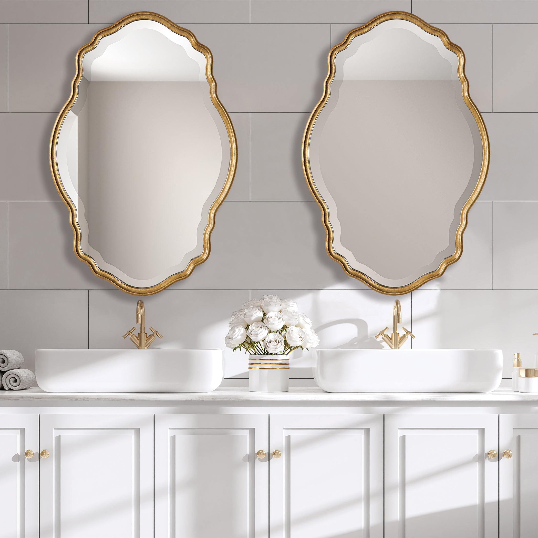 The Reese Collection By citylgs.store  Mirror - W00525 Mirror The Reese Collection By citylgs.store   