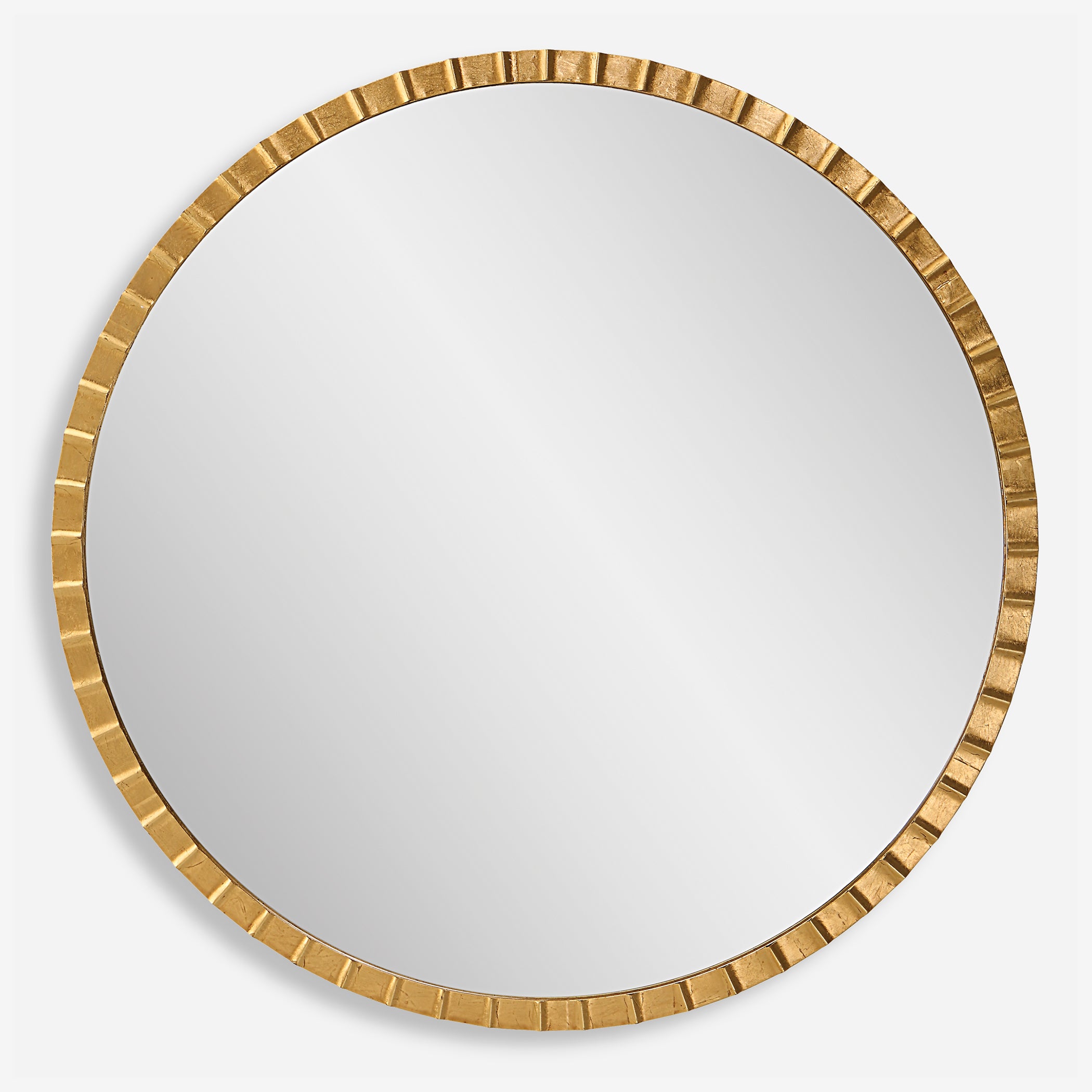 Uttermost Dandridge Gold Round Mirror Gold Round Mirror Uttermost   