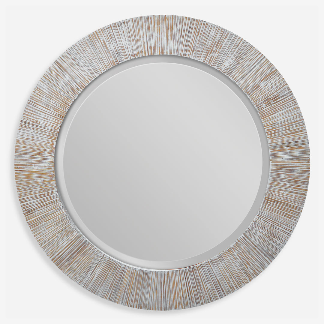 Uttermost Repose Round Mirror Mirrors Uttermost   