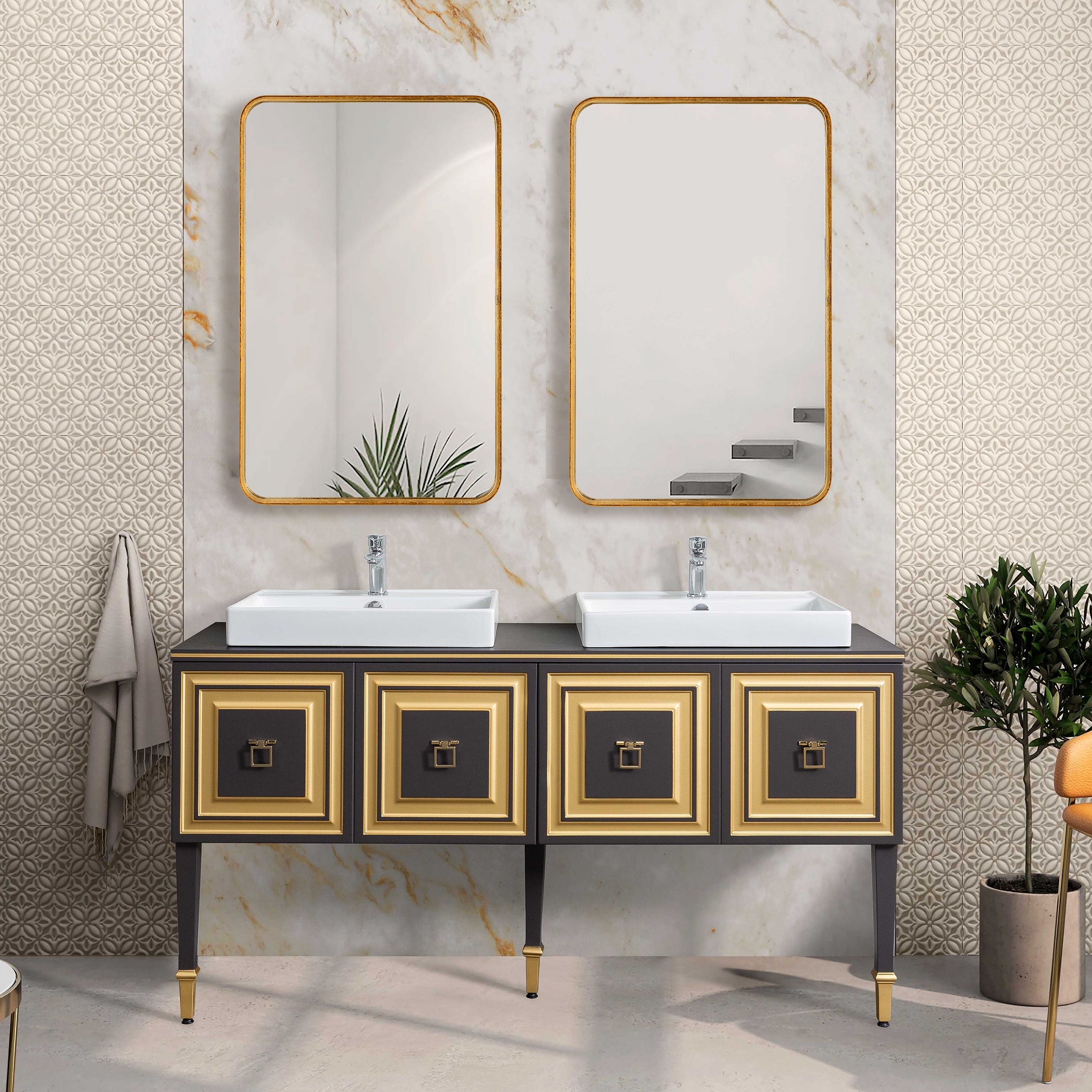 The Reese Collection By citylgs.store Mirror - W00545