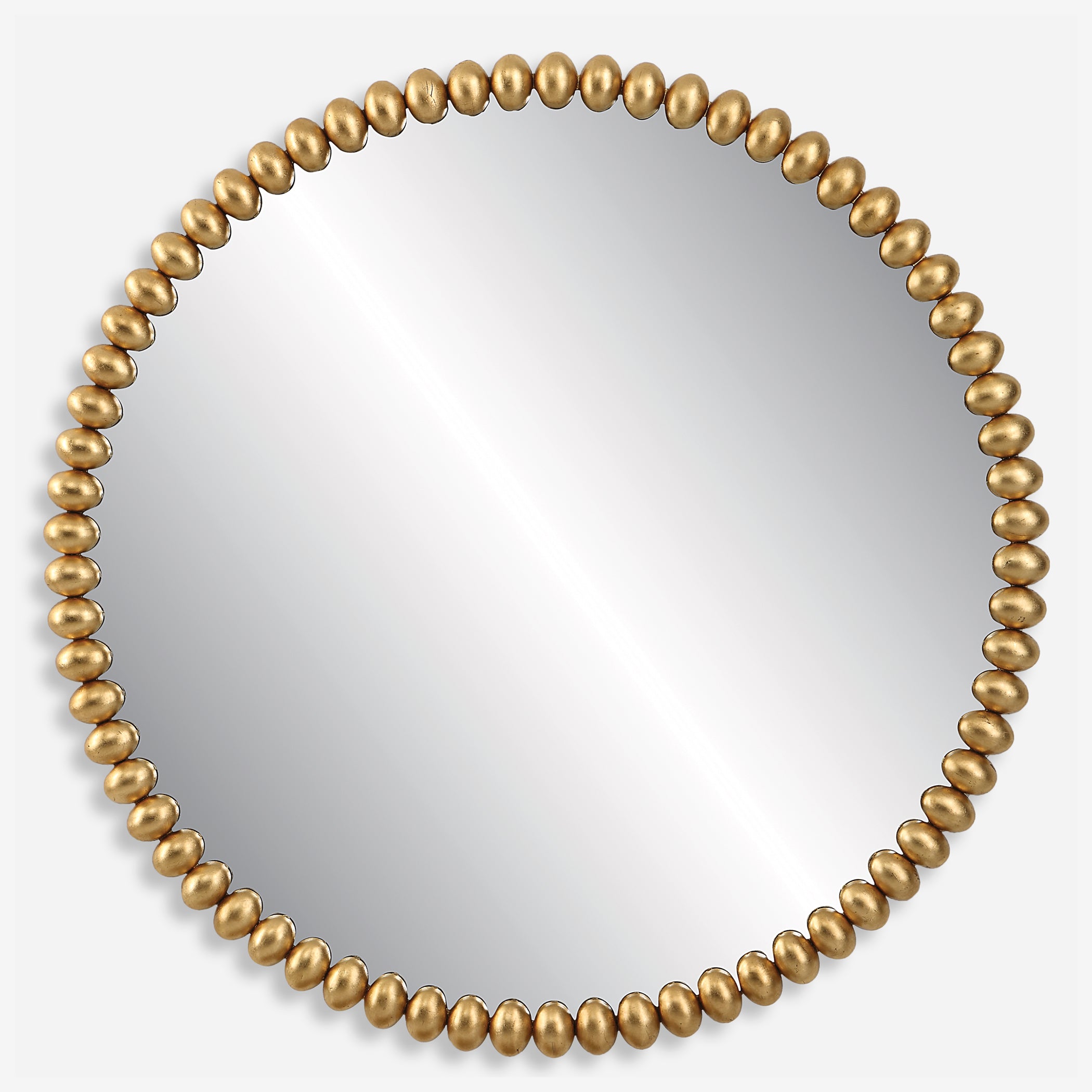 Uttermost Byzantine Round Gold Mirror Round Gold Mirror Uttermost   