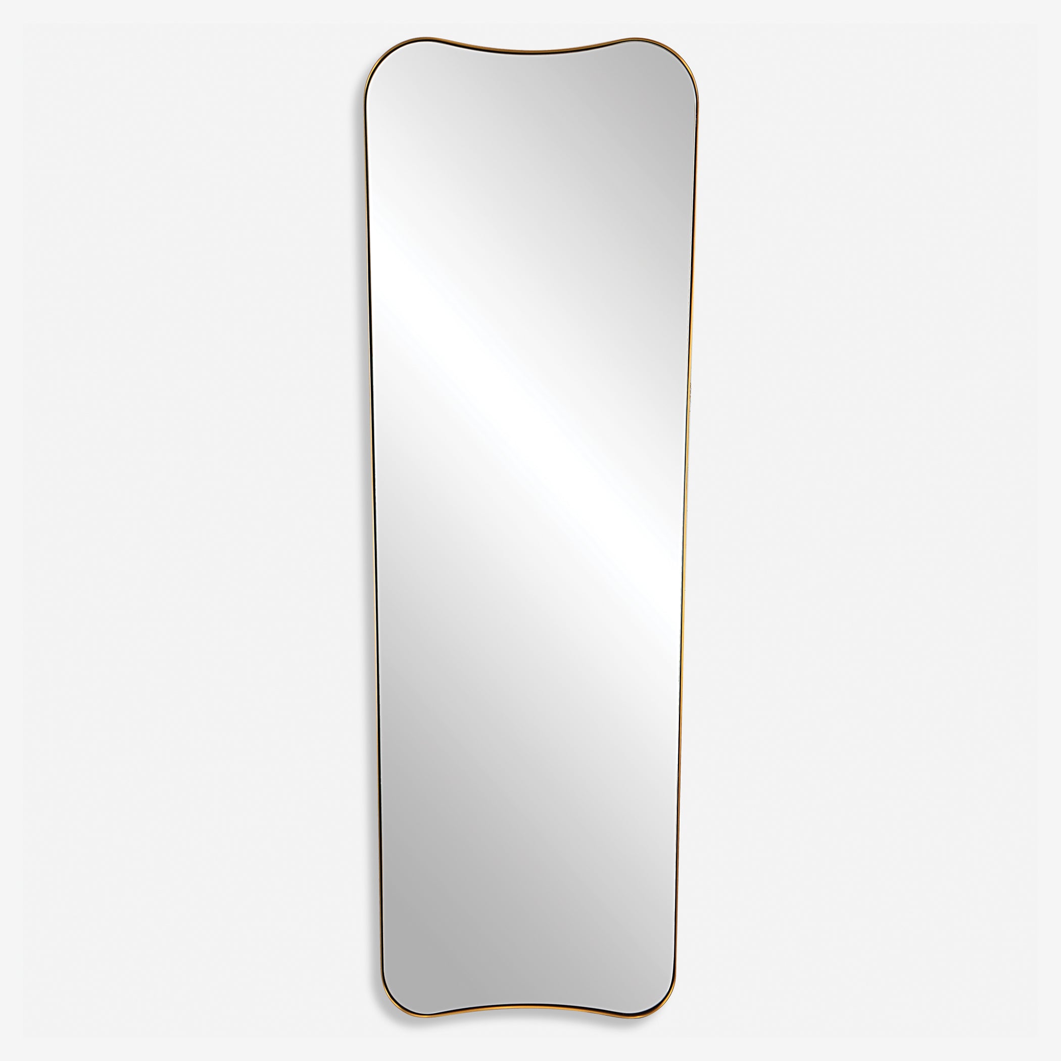 Uttermost Belvoir Antique Brass Mirror