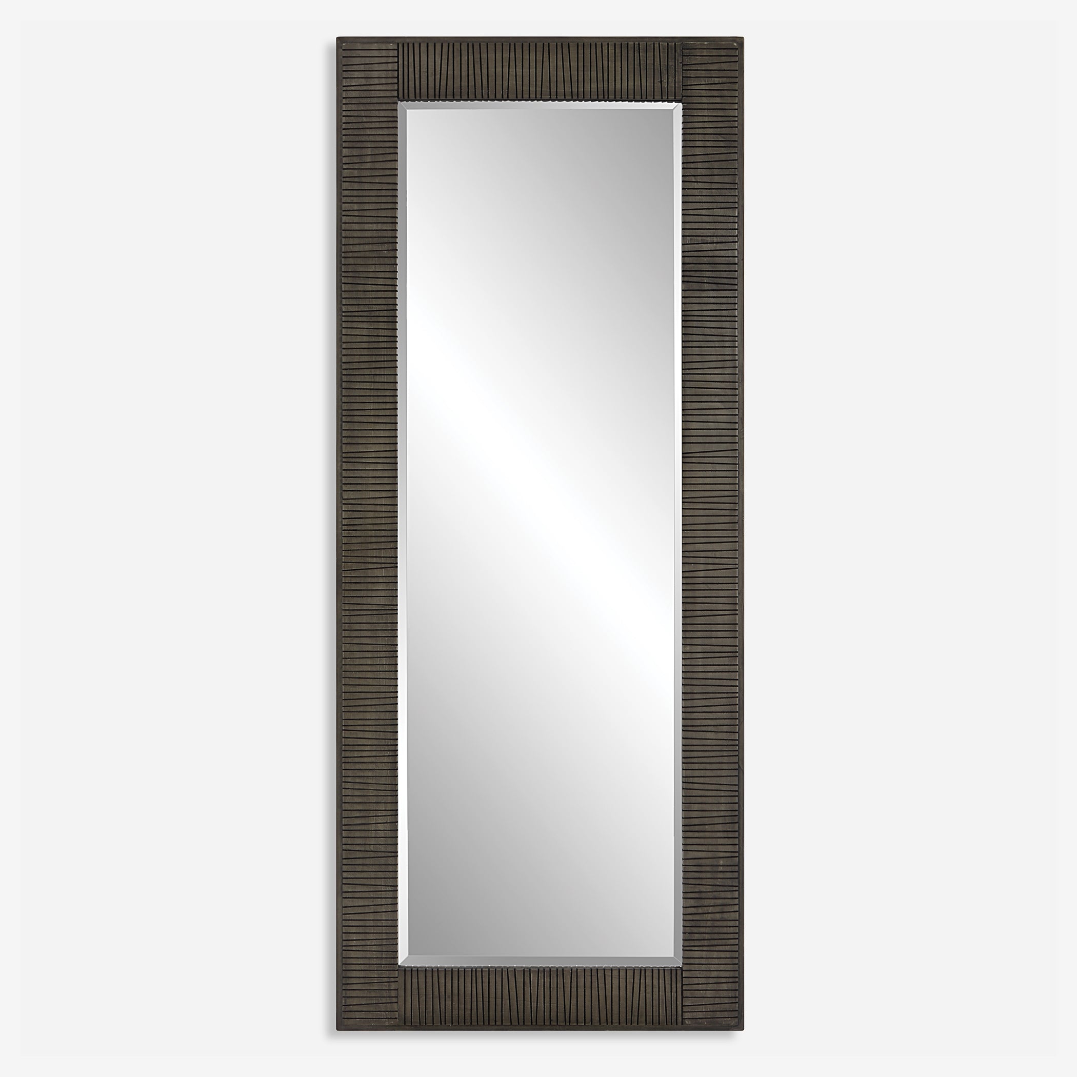 Uttermost Figaro Oversized Wooden Mirror Oversized Wooden Mirror Uttermost   