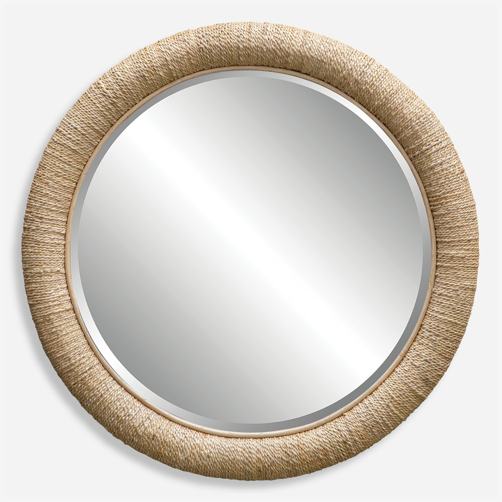 Uttermost Mariner Natural Round Mirror Natural Round Mirror Uttermost   