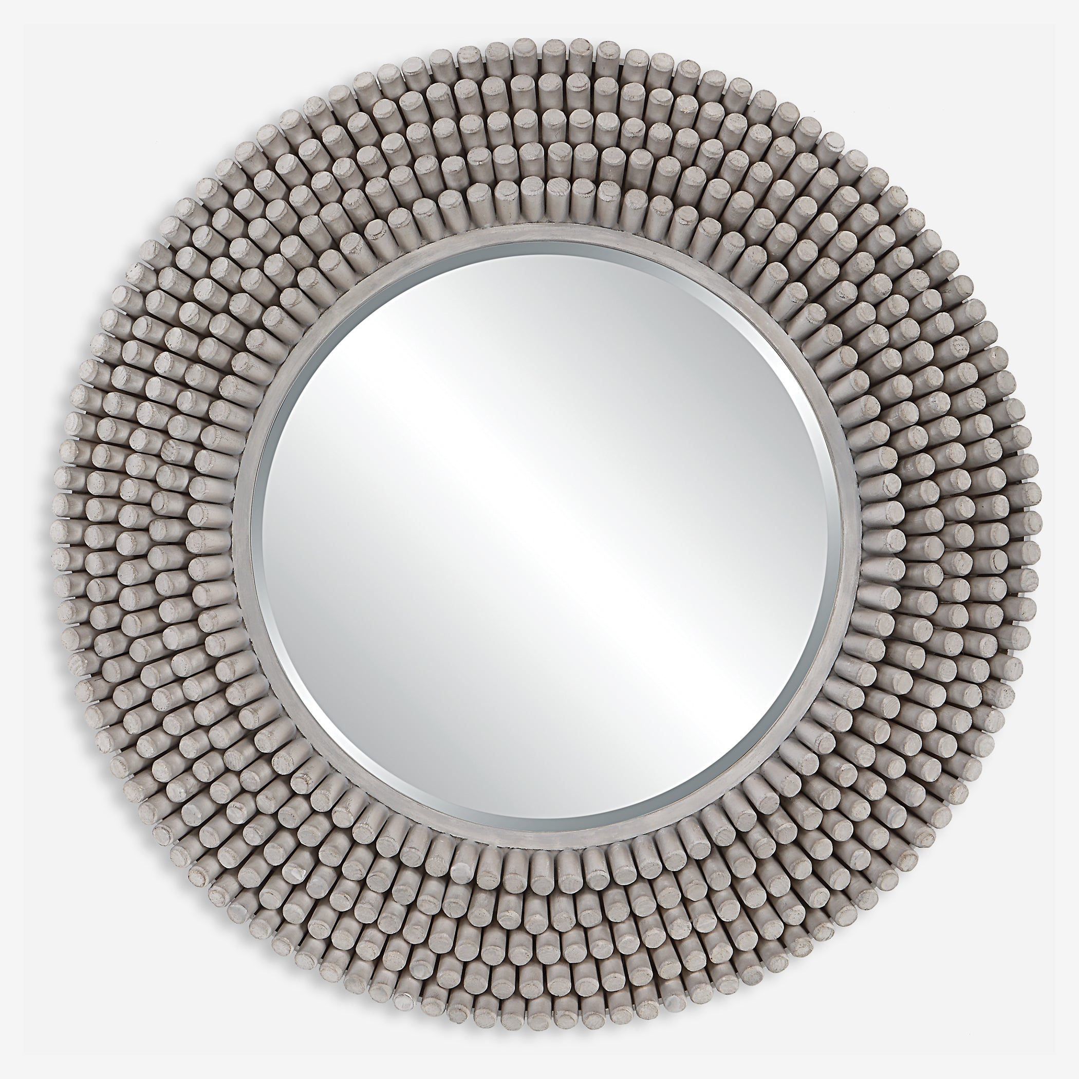 Uttermost Portside Round Gray Mirror Round Gray Mirror Uttermost   