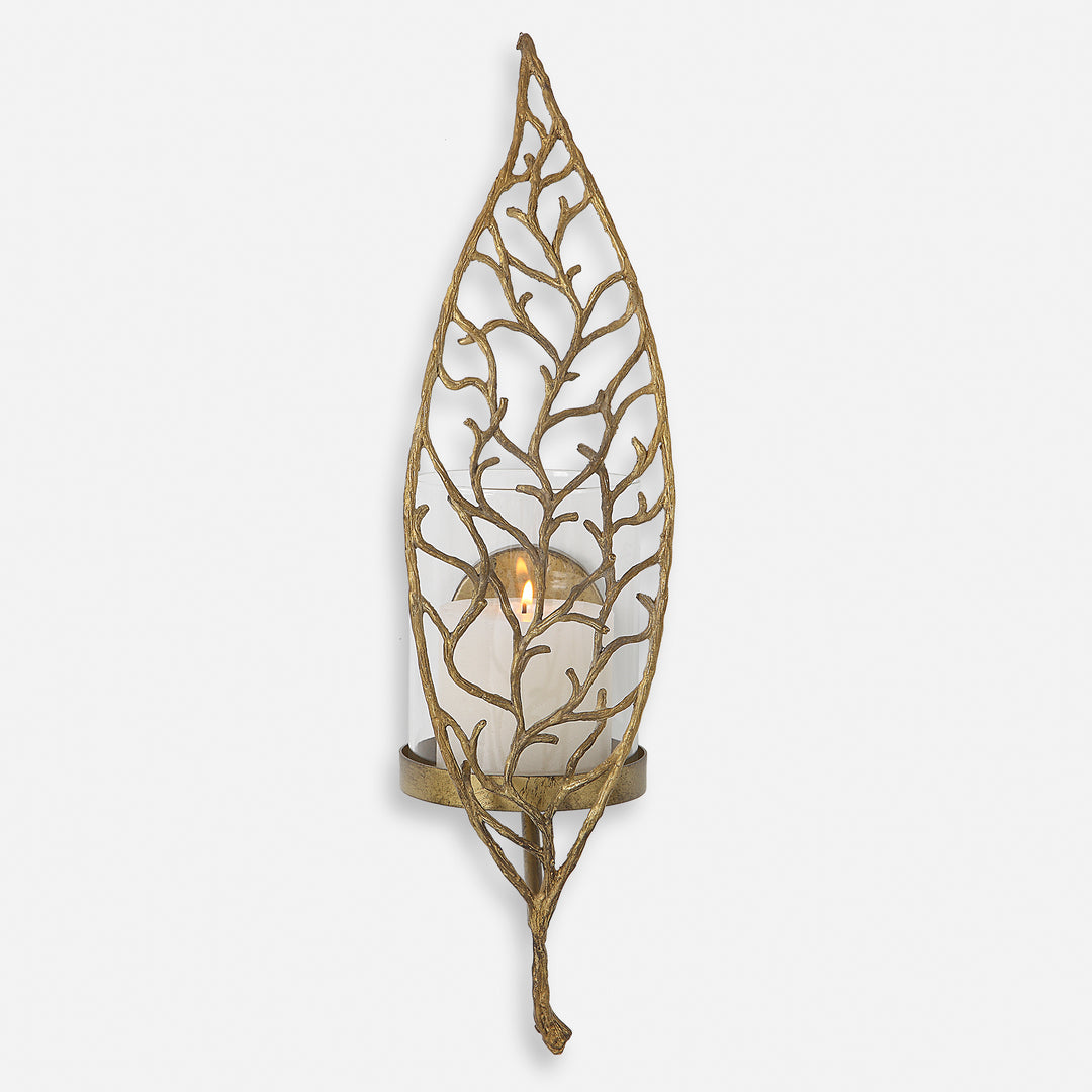 Uttermost Woodland Treasure Candle Sconces