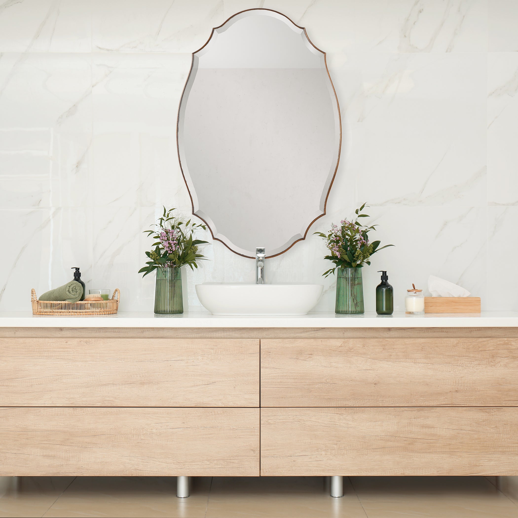 The Reese Collection By citylgs.store Mirror - W00565