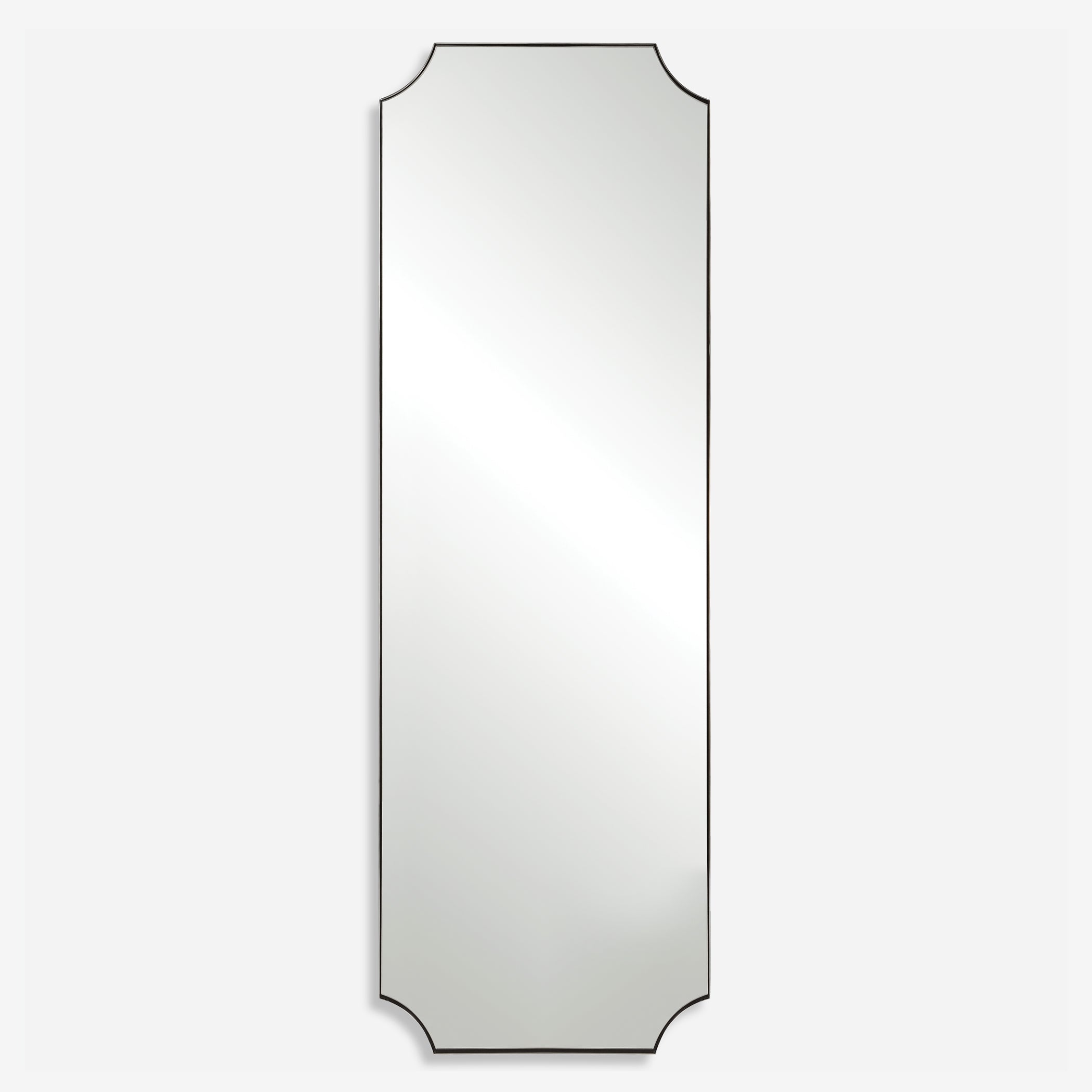 Uttermost Lennox Nickel Tall Mirror Nickel Tall Mirror Uttermost   