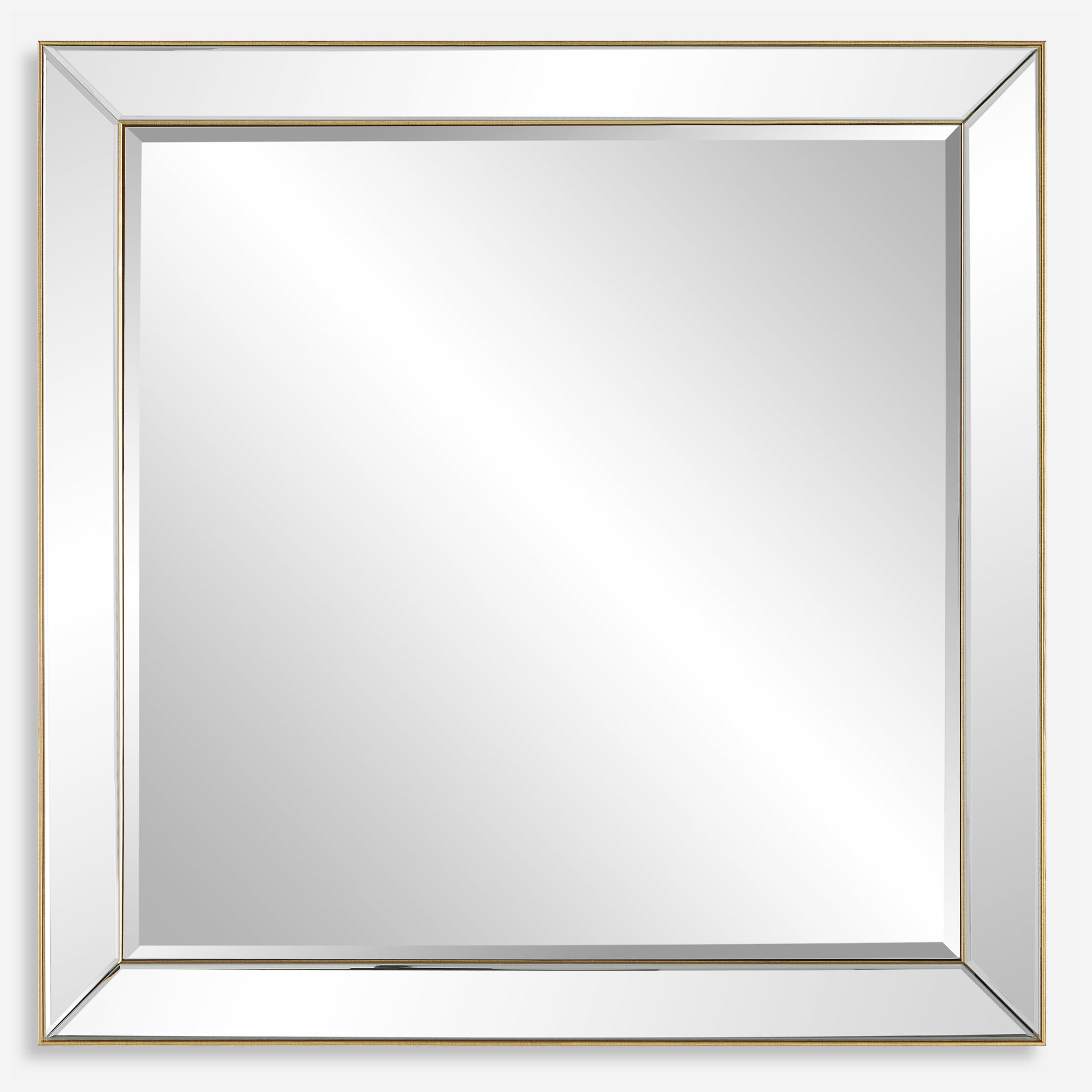 Uttermost Lytton Gold Square Mirror Gold Square Mirror Uttermost   