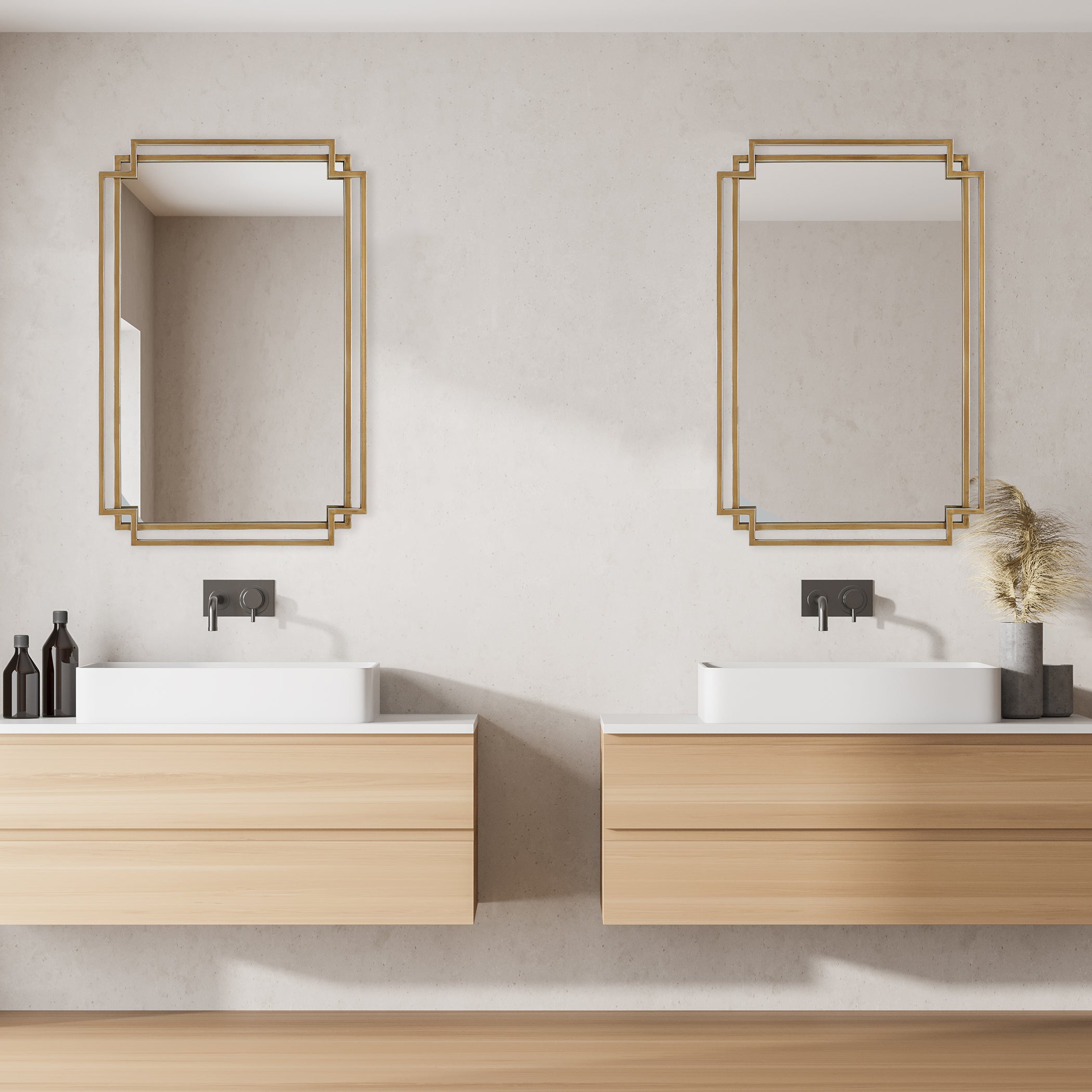 The Reese Collection By citylgs.store  Mirror - W00567 Mirror The Reese Collection By citylgs.store   