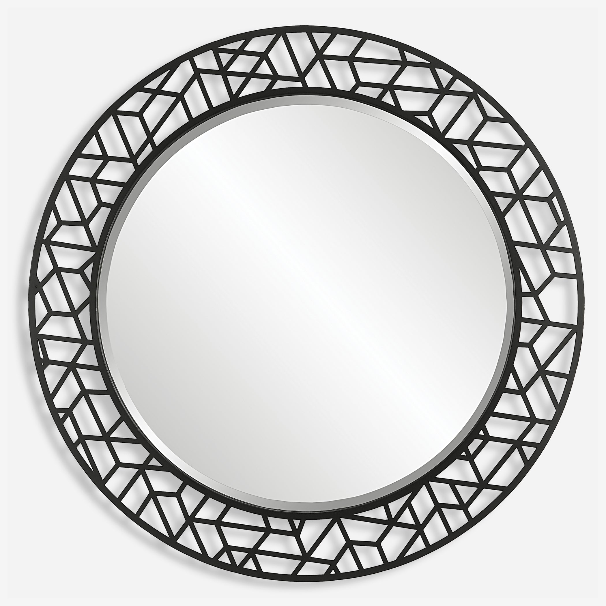 Uttermost Mosaic Round Mirror Round Mirror Uttermost   