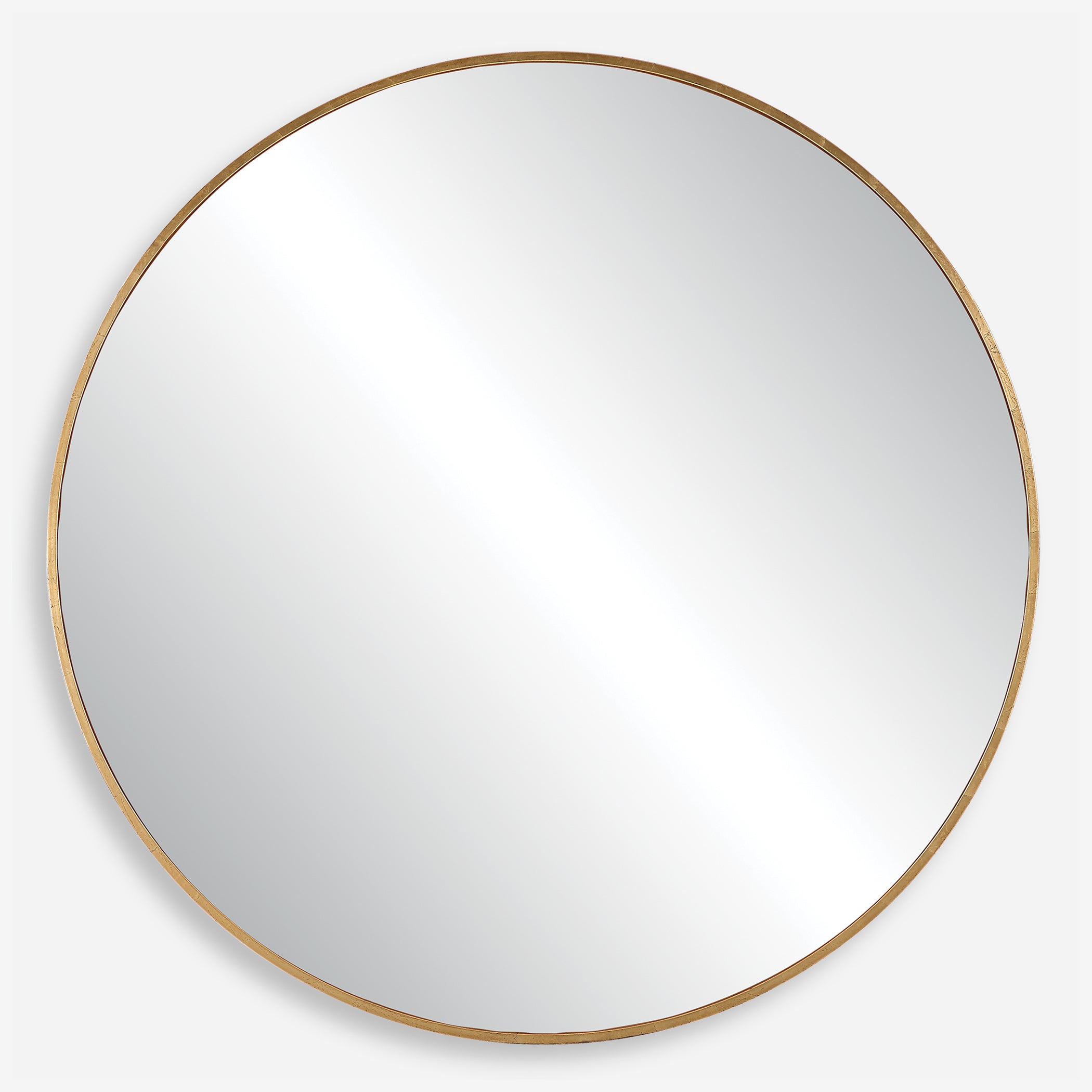 Uttermost Junius Large Gold Round Mirror Large Gold Round Mirror Uttermost   