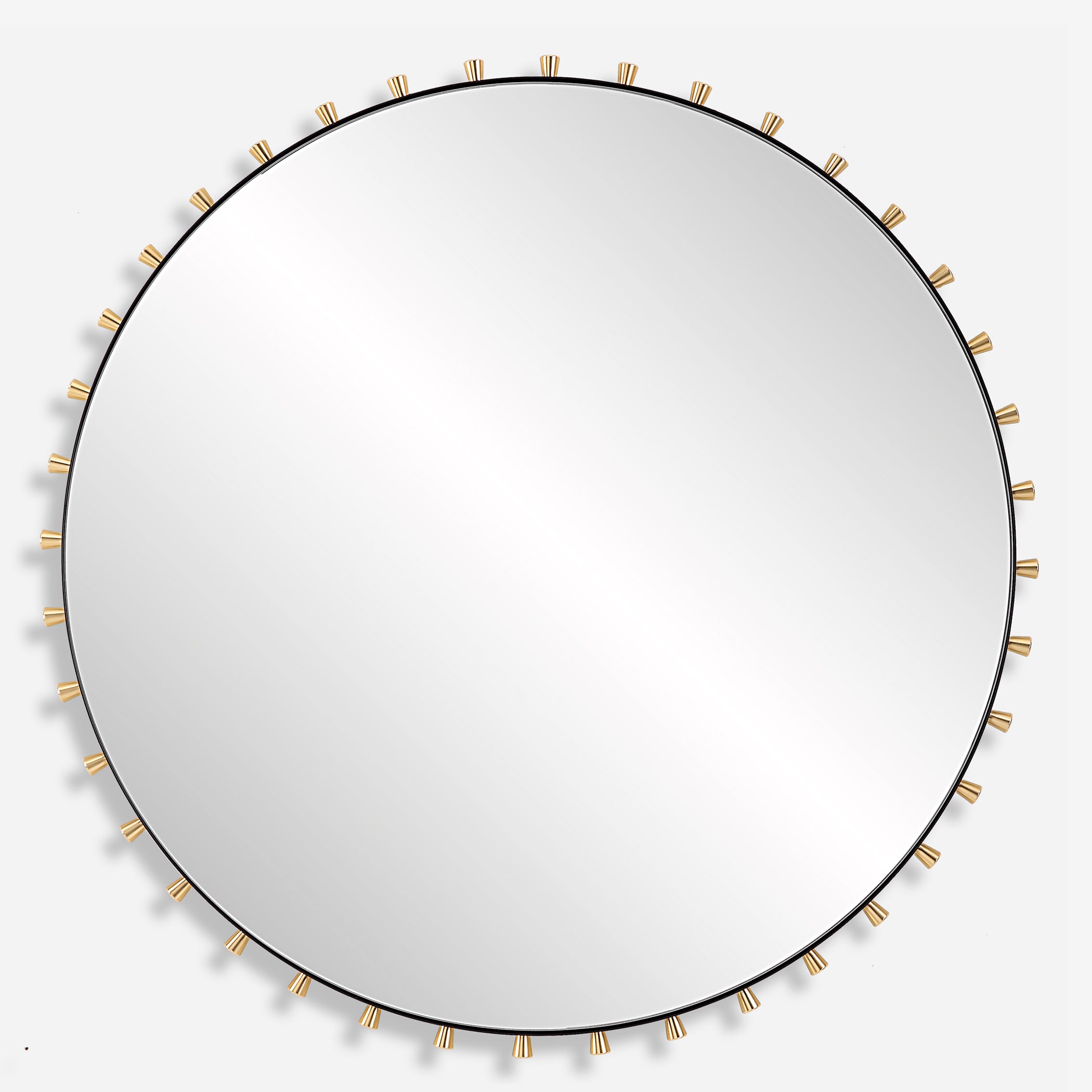 Uttermost Cosmopolitan Round Mirror Round Mirror Uttermost   