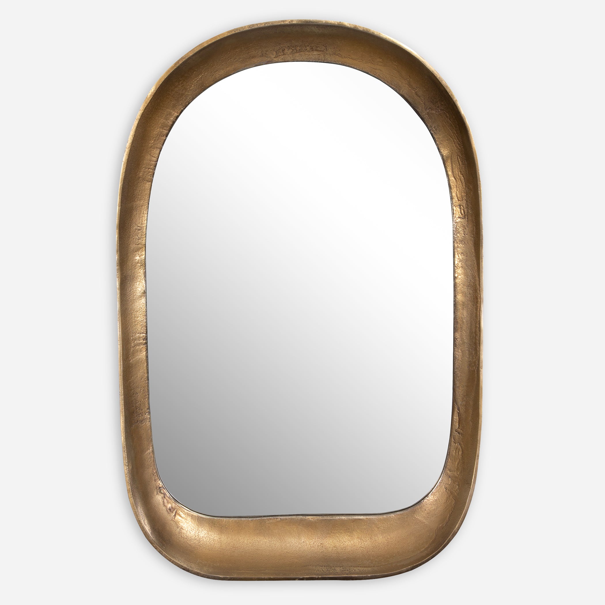 Uttermost Bradano Brass Arch Mirror Brass Arch Mirror Uttermost   