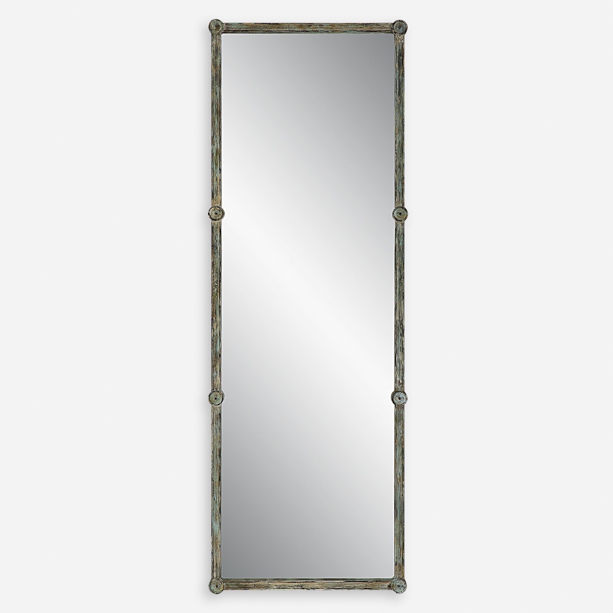 Uttermost Gattola Gray Wash Dressing Mirror Gray Wash Dressing Mirror Uttermost   