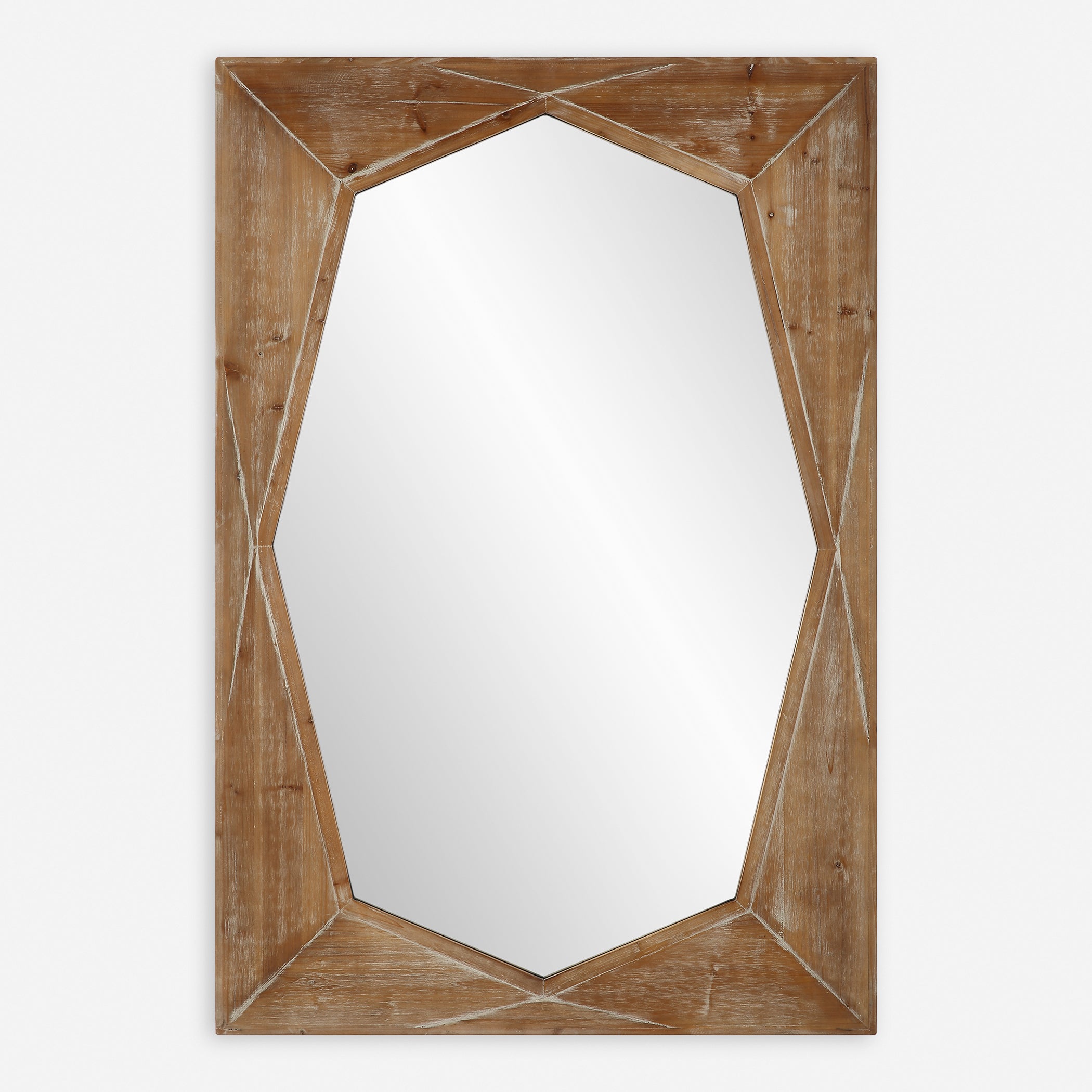 Uttermost Marquise Natural Wood Mirror Natural Wood Mirror Uttermost   