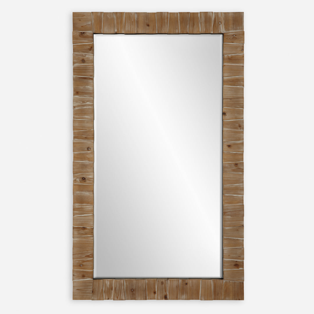 Uttermost Ayanna Gray Washed Wood Mirror Mirrors Uttermost   