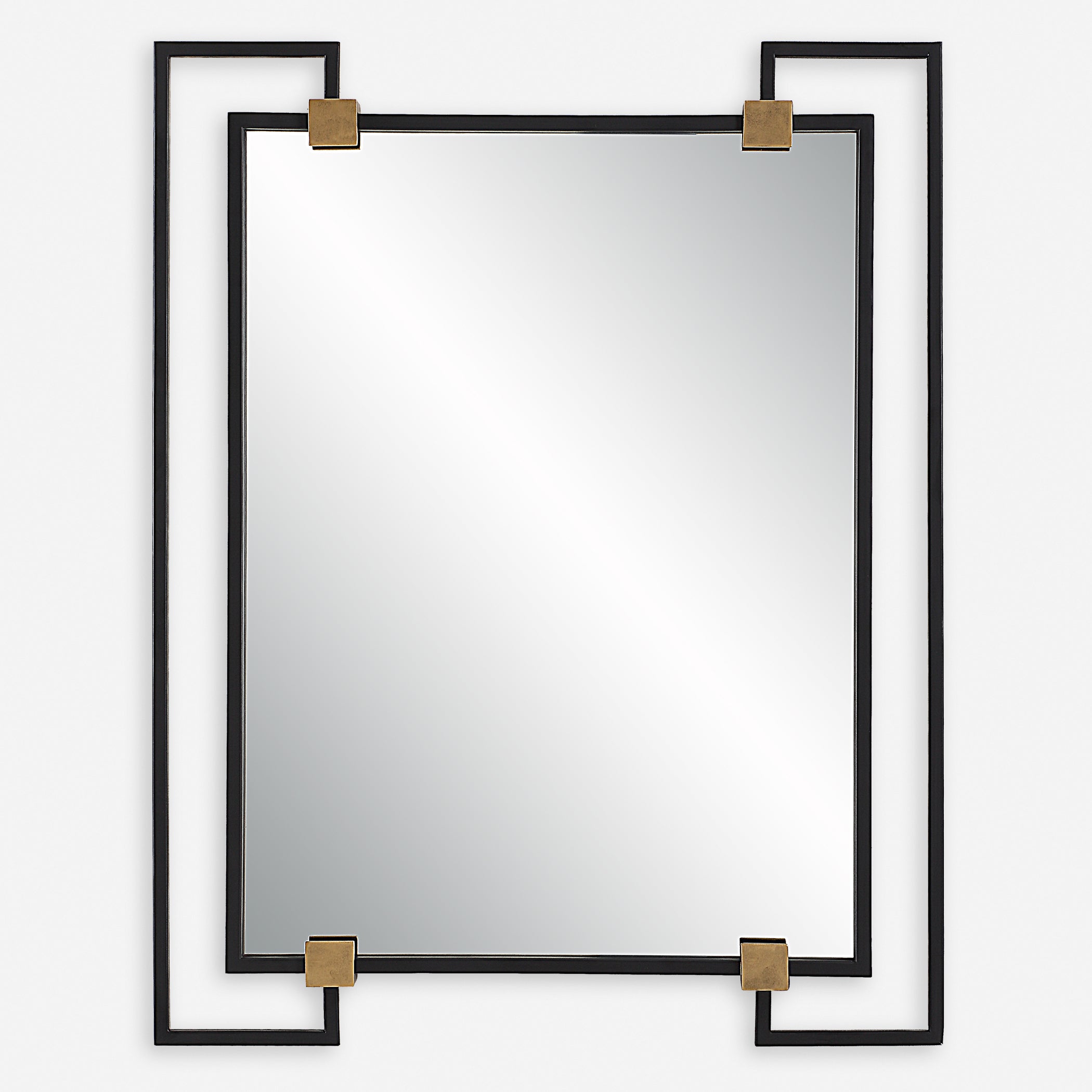 Uttermost Ivey Rectangle Industrial Mirror Rectangle Industrial Mirror Uttermost   