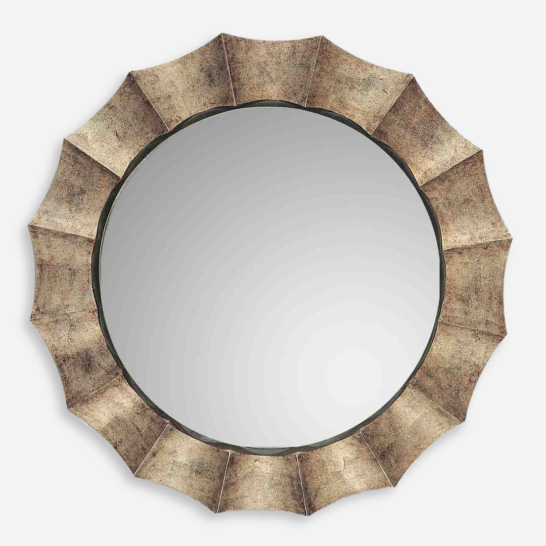 Uttermost Gotham Modern Round Mirrors Mirrors Uttermost   