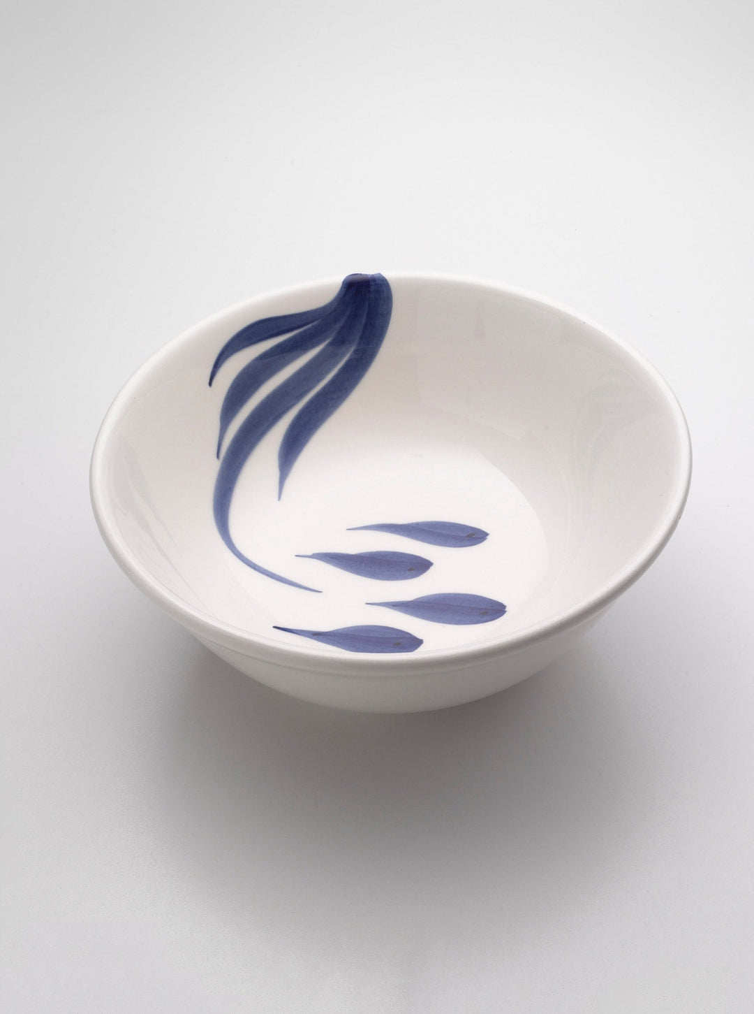 Zafferano America Mannaggia li Pescetti Medium Bowl Tableware Zafferano America Blue Seabed  