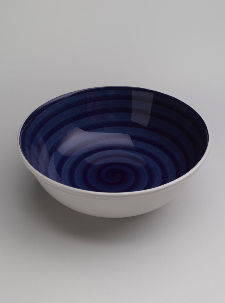 Zafferano America Mannaggia li Pescetti Large Bowl Tableware Zafferano America Blue Sea  