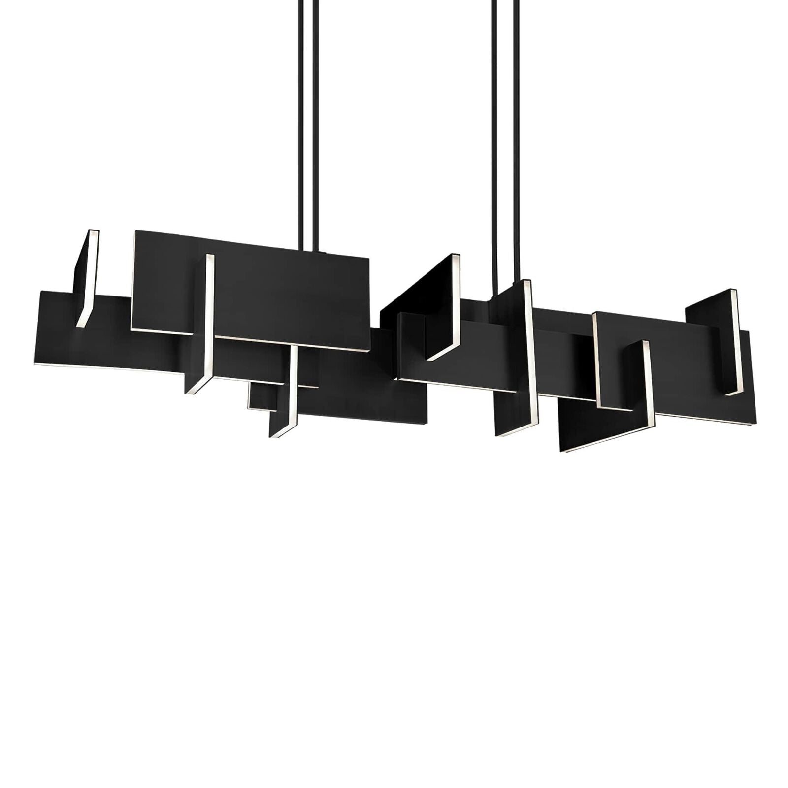 Modern Forms Amari Linear Pendant Pendant Modern Forms Black 57.88x16x13.38 