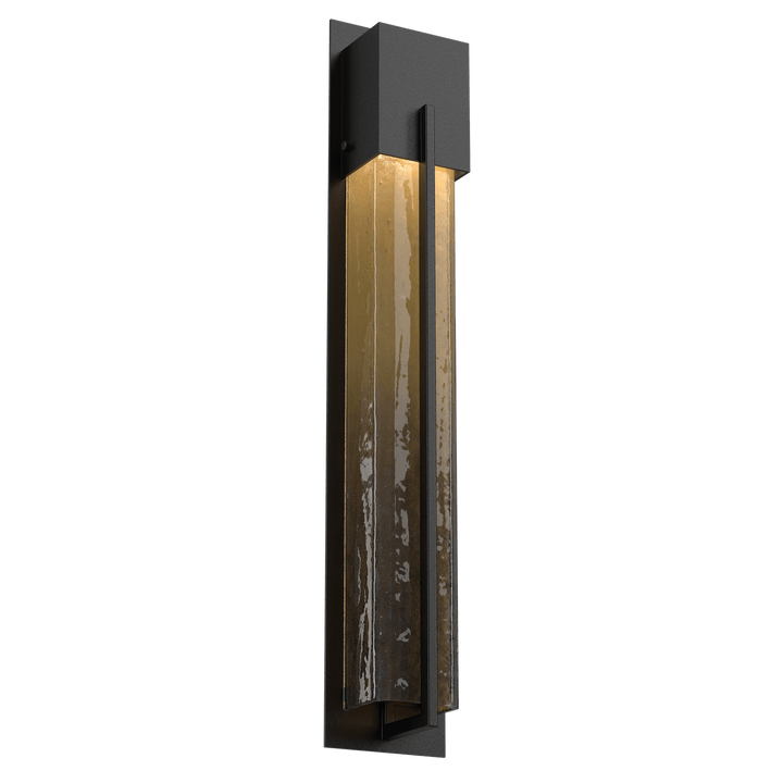 Hammerton Studio Square Outdoor Cover LED Sconce Outdoor Wall Lights Hammerton Studio 29 Textured Black (Outdoor) Bronze Granite