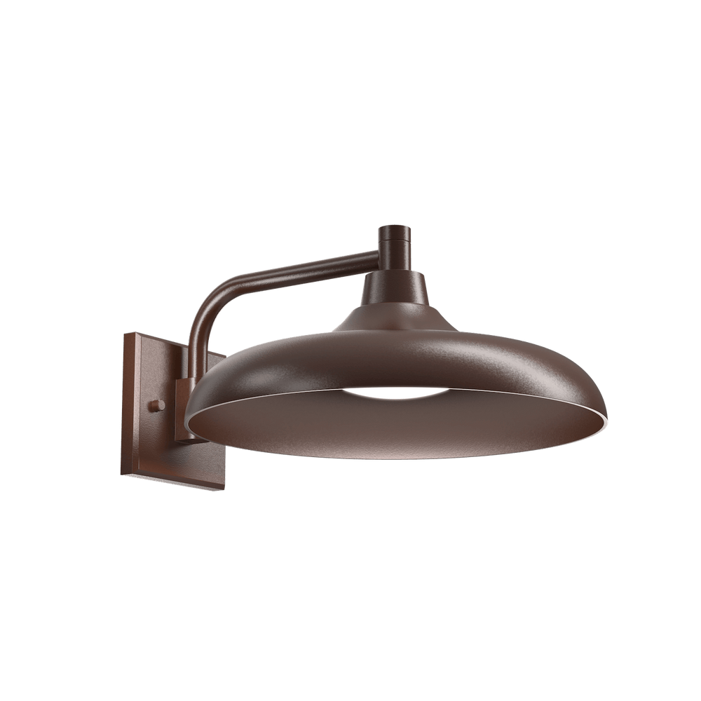 Hammerton Studio Ranch Outdoor Sconce Outdoor Wall Lights Hammerton Studio Statuary Bronze (Outdoor) Opal Glass 