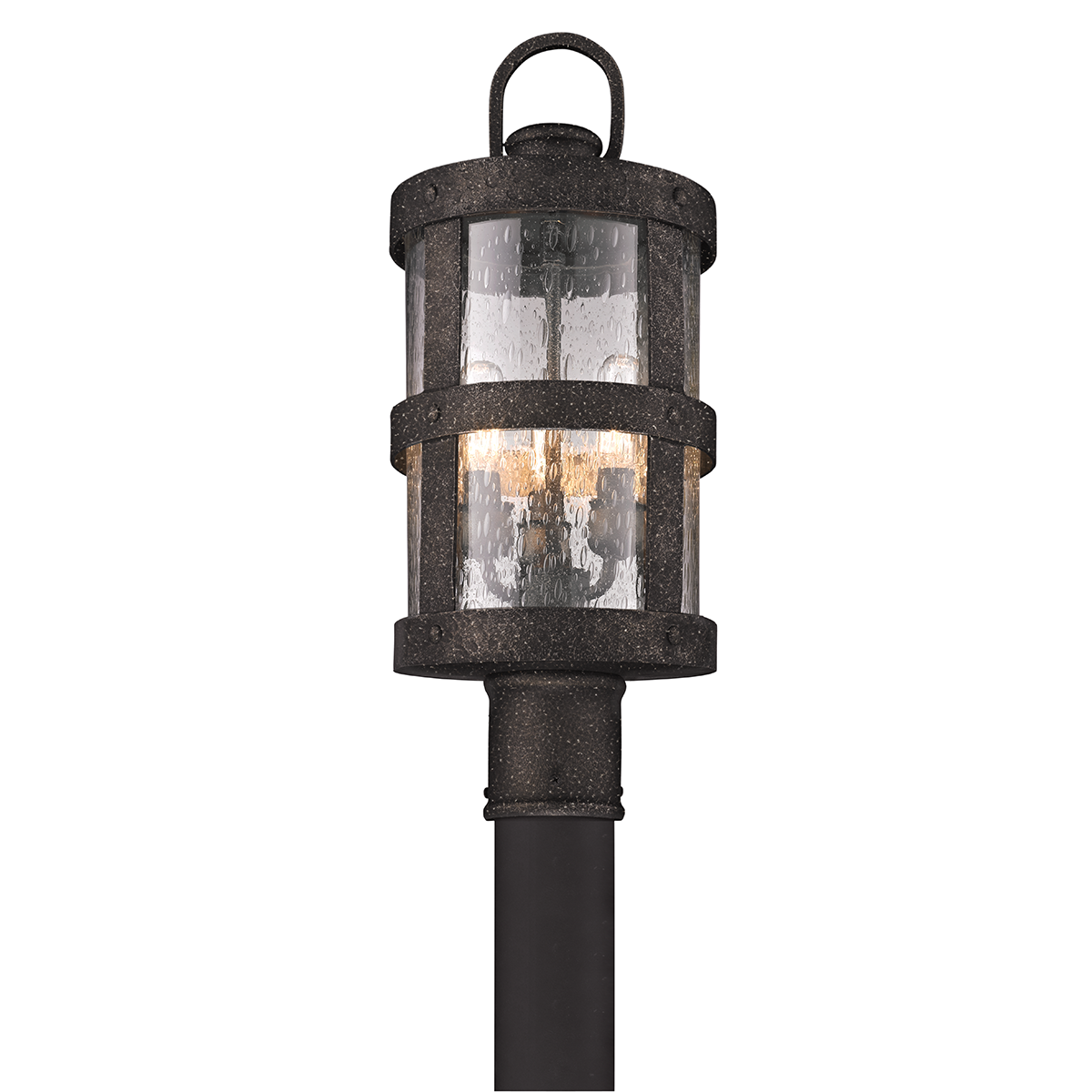 Troy Lighting Barbosa Post Post Troy Lighting BARBOSA BRONZE 8x8x19.25 