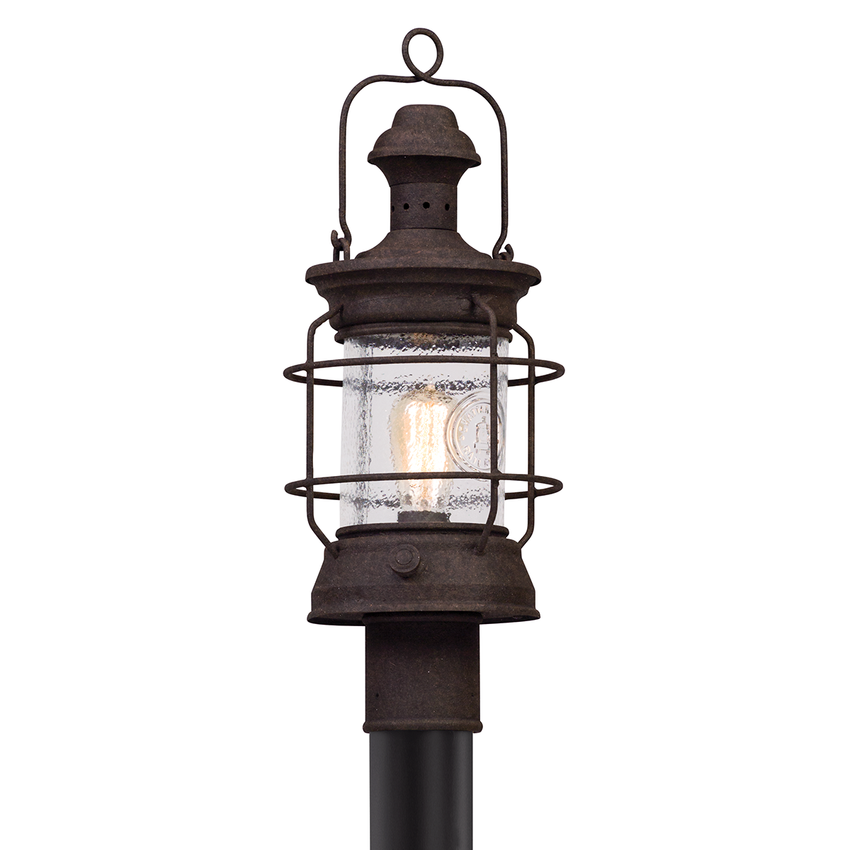 Troy Lighting Atkins Post Post Troy Lighting HERITAGE BRONZE 8x8x21 