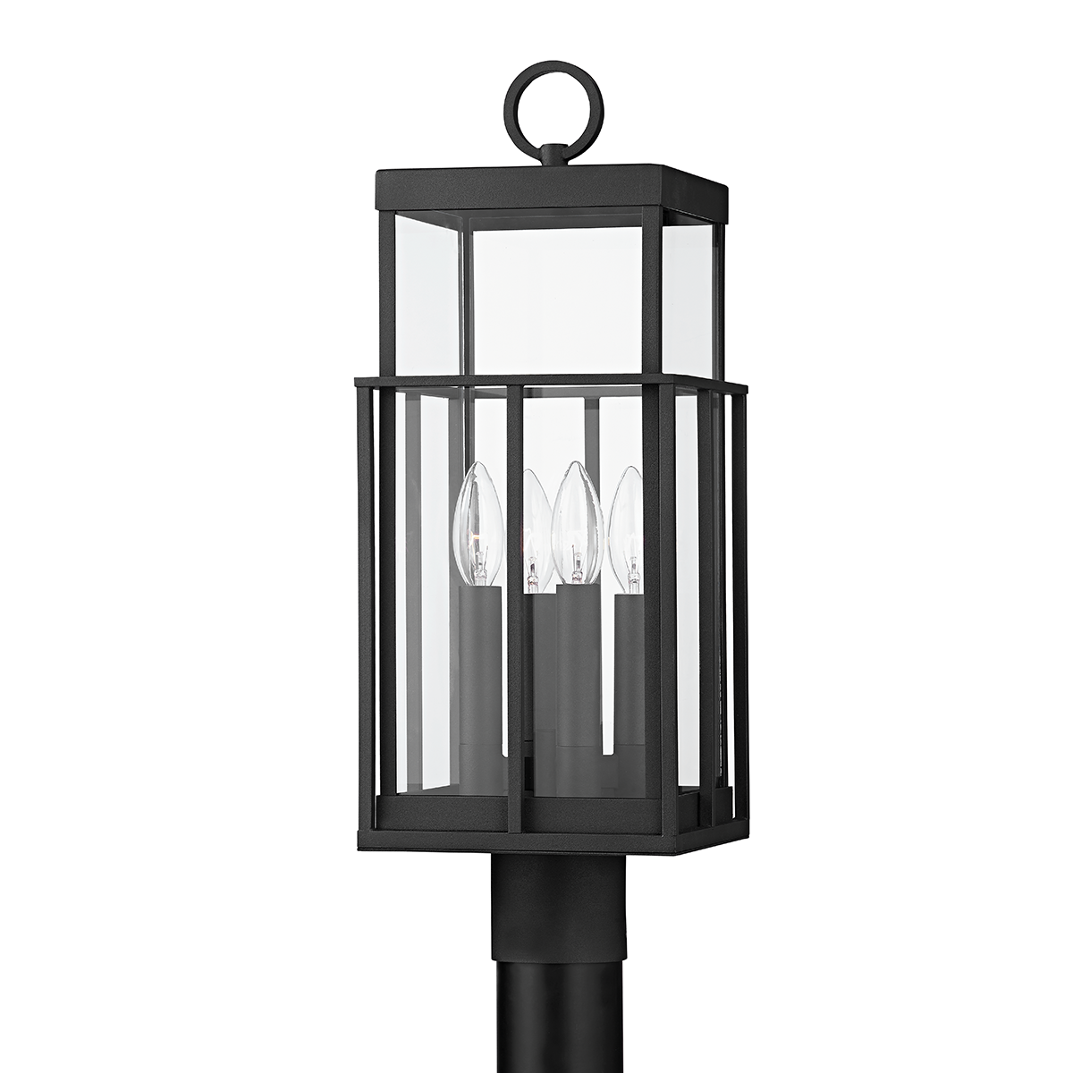 Troy Lighting Longport Post Post Troy Lighting TEXTURED BLACK 8x8x21.25 