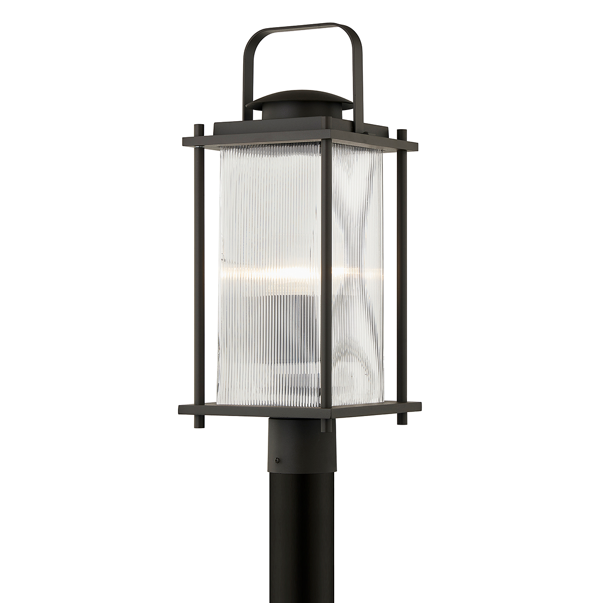 Troy Lighting James Bay Post Post Troy Lighting TEXTURED BRONZE 8.5x8.5x21.5 