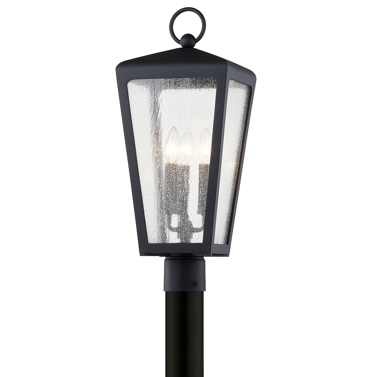 Troy Lighting Mariden Post Post Troy Lighting TEXTURED IRON 9x9x23 