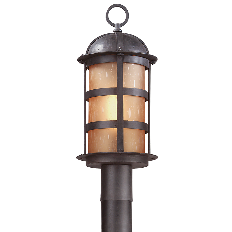 Troy Lighting Aspen Post Post Troy Lighting NATURAL BRONZE 6.75x6.75x19.25 