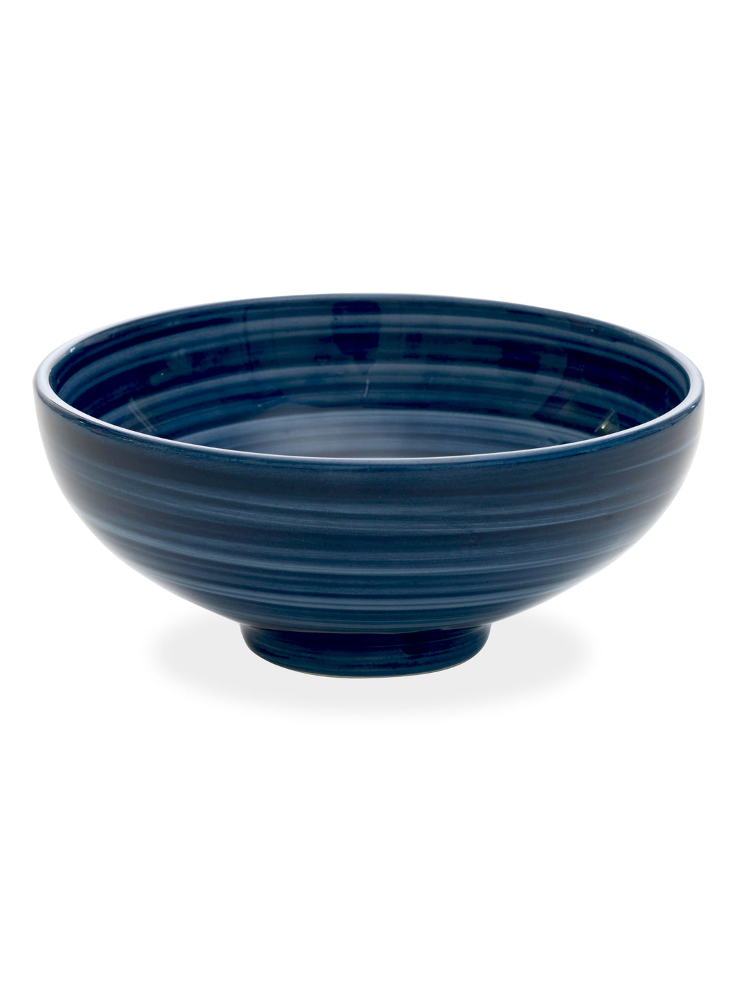 Zafferano America Pàtera Large Bowl  (Set of 4) Tableware Zafferano America Solid Blue  