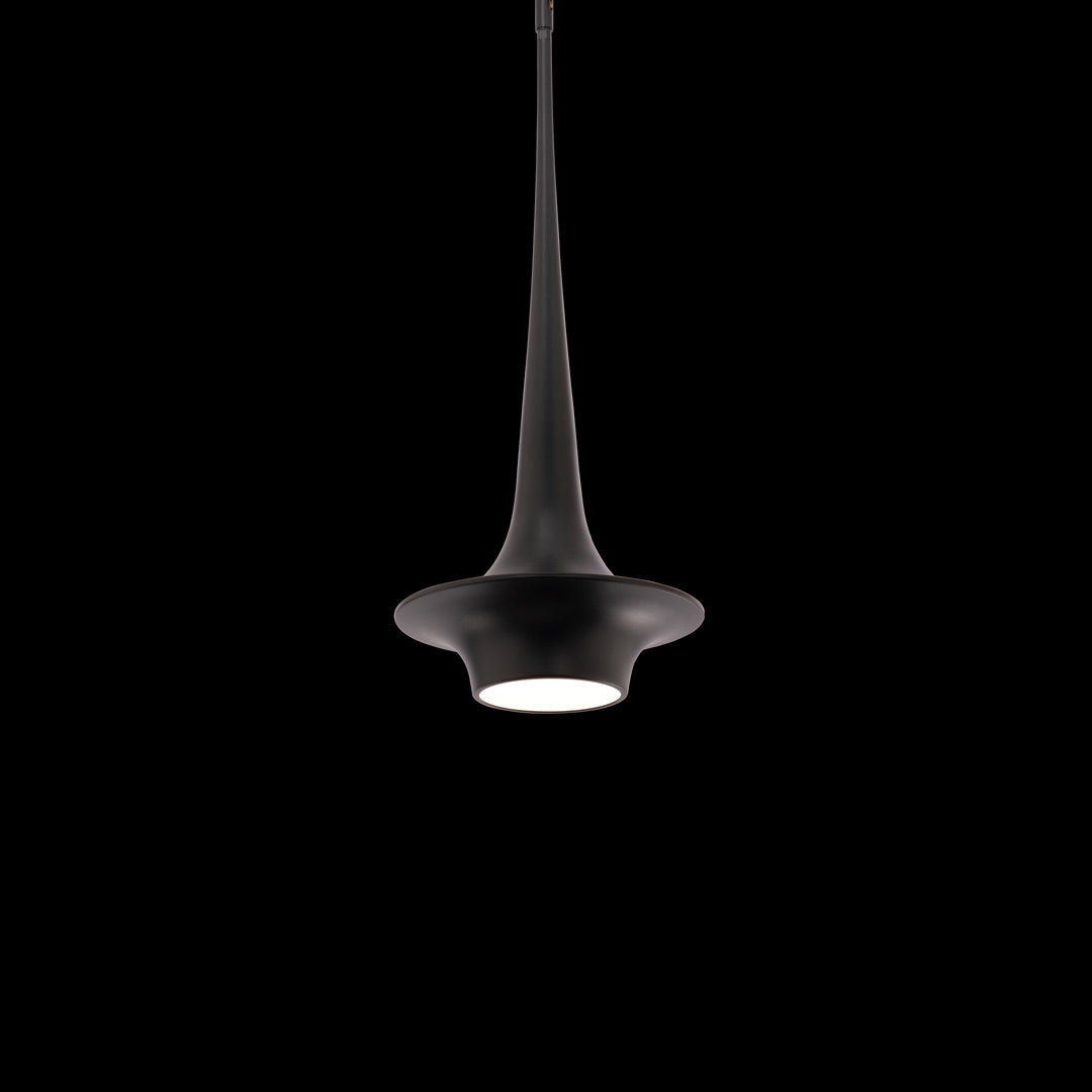 Modern Forms Hugo Mini Pendant Light Mini-Pendants Modern Forms Black 10.125x10.125x23.5 