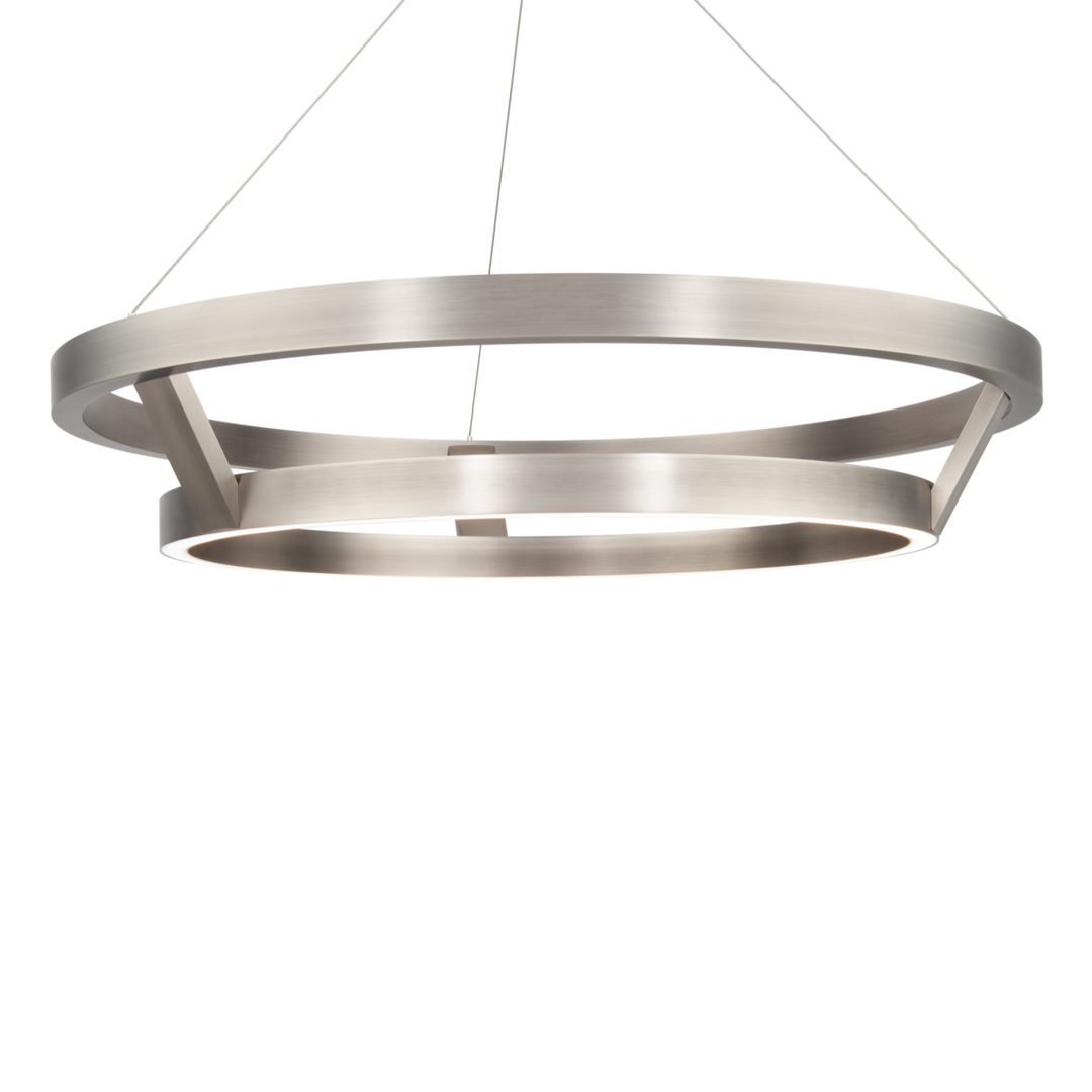 Modern Forms Imperial Chandelier Light Chandeliers Modern Forms Brushed Nickel 42x42x8.125 